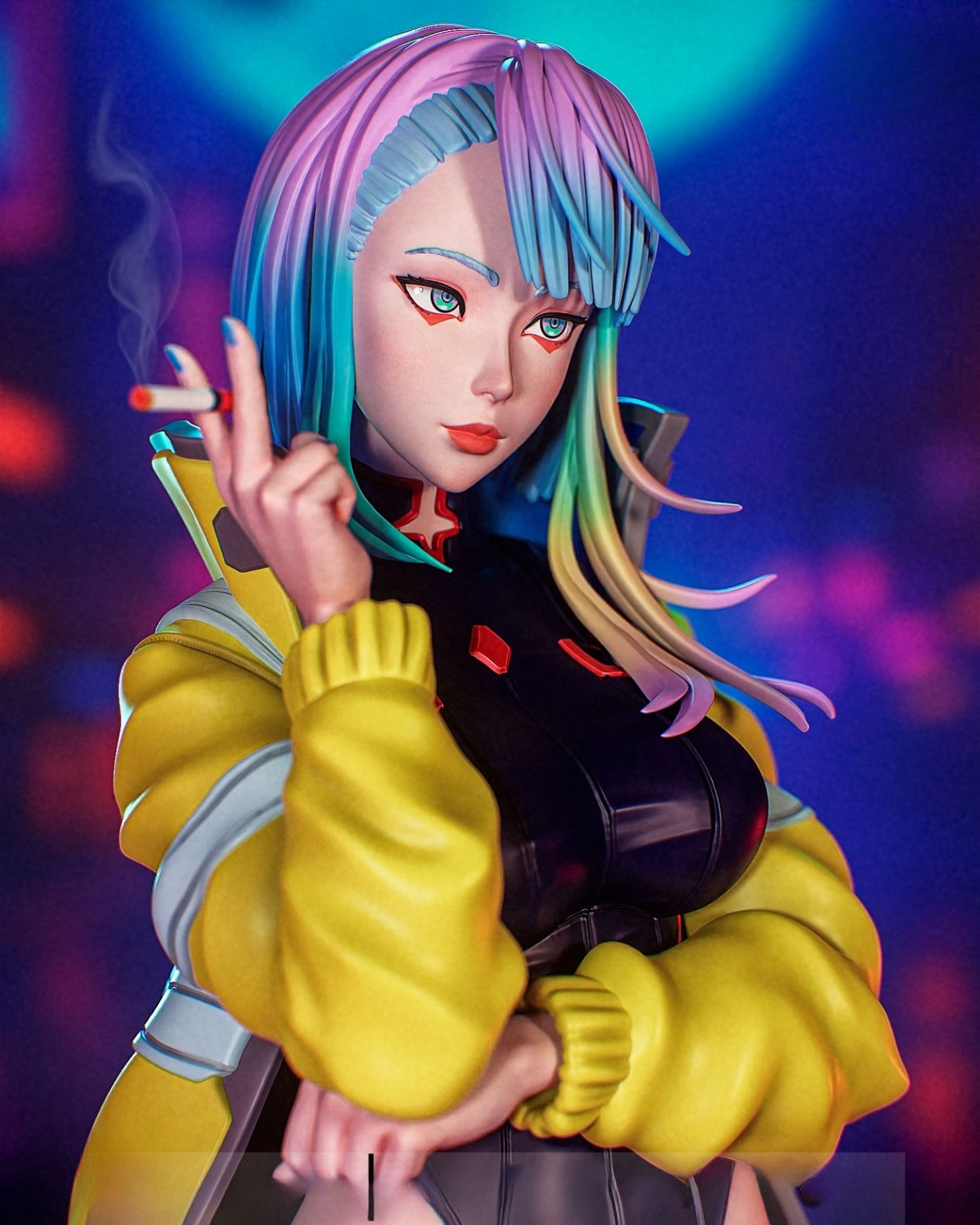 4024 Lucy NSFW - Cyberpunk Edgerunners - STL 3D Print Files