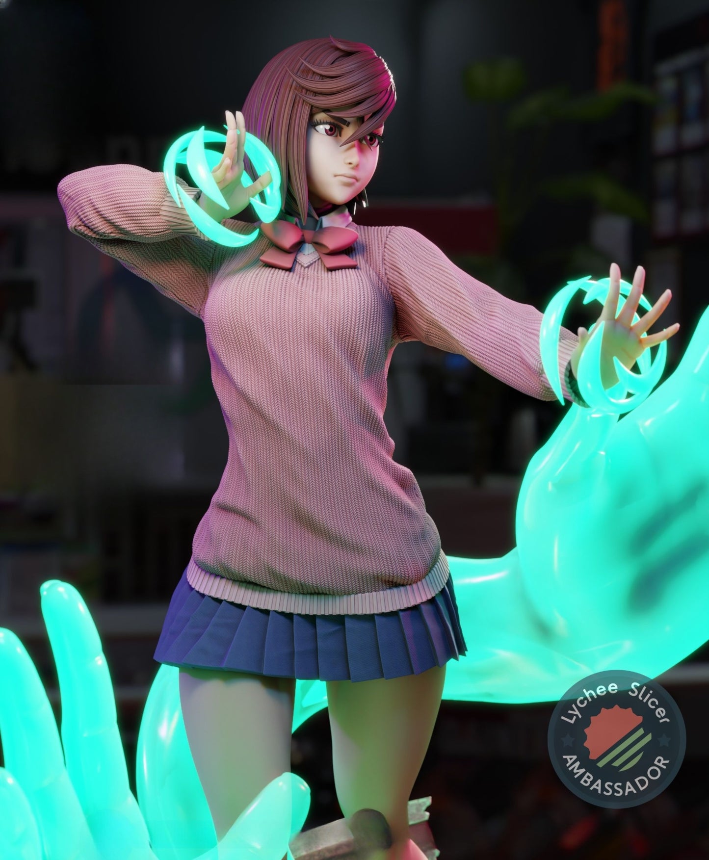 4027 Momo Ayase - Dandadan - STL 3D Print Files
