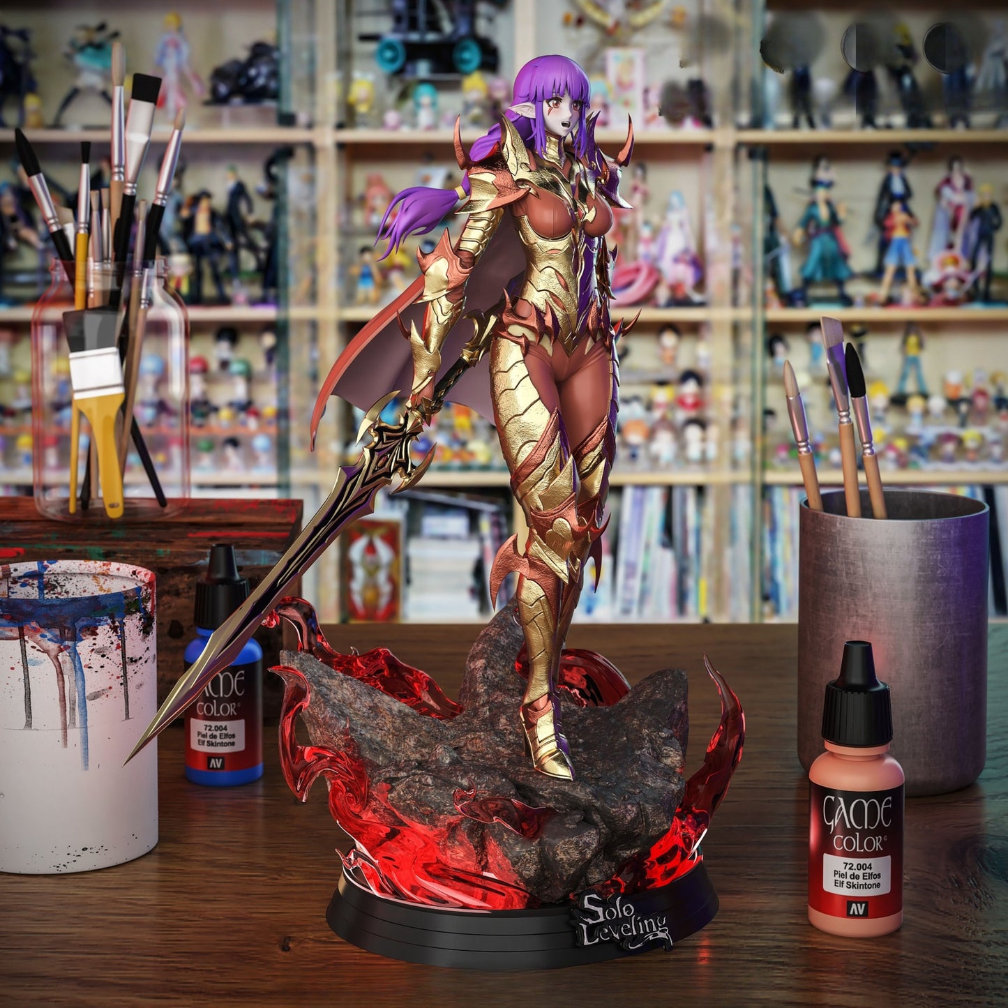 4034 Esil Radiru - Solo Leveling - STL 3D Print Files