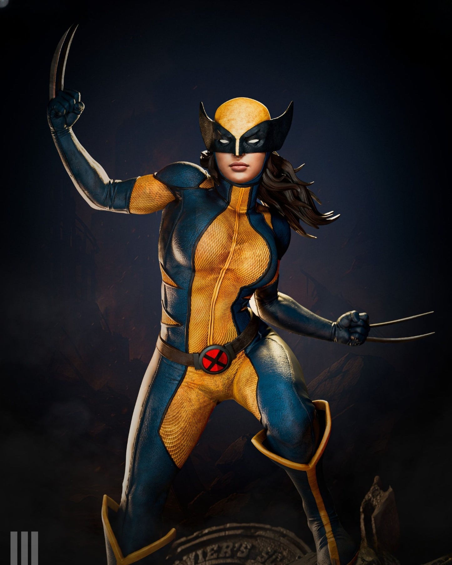 4054 X-23 - X-men - STL 3D Print Files