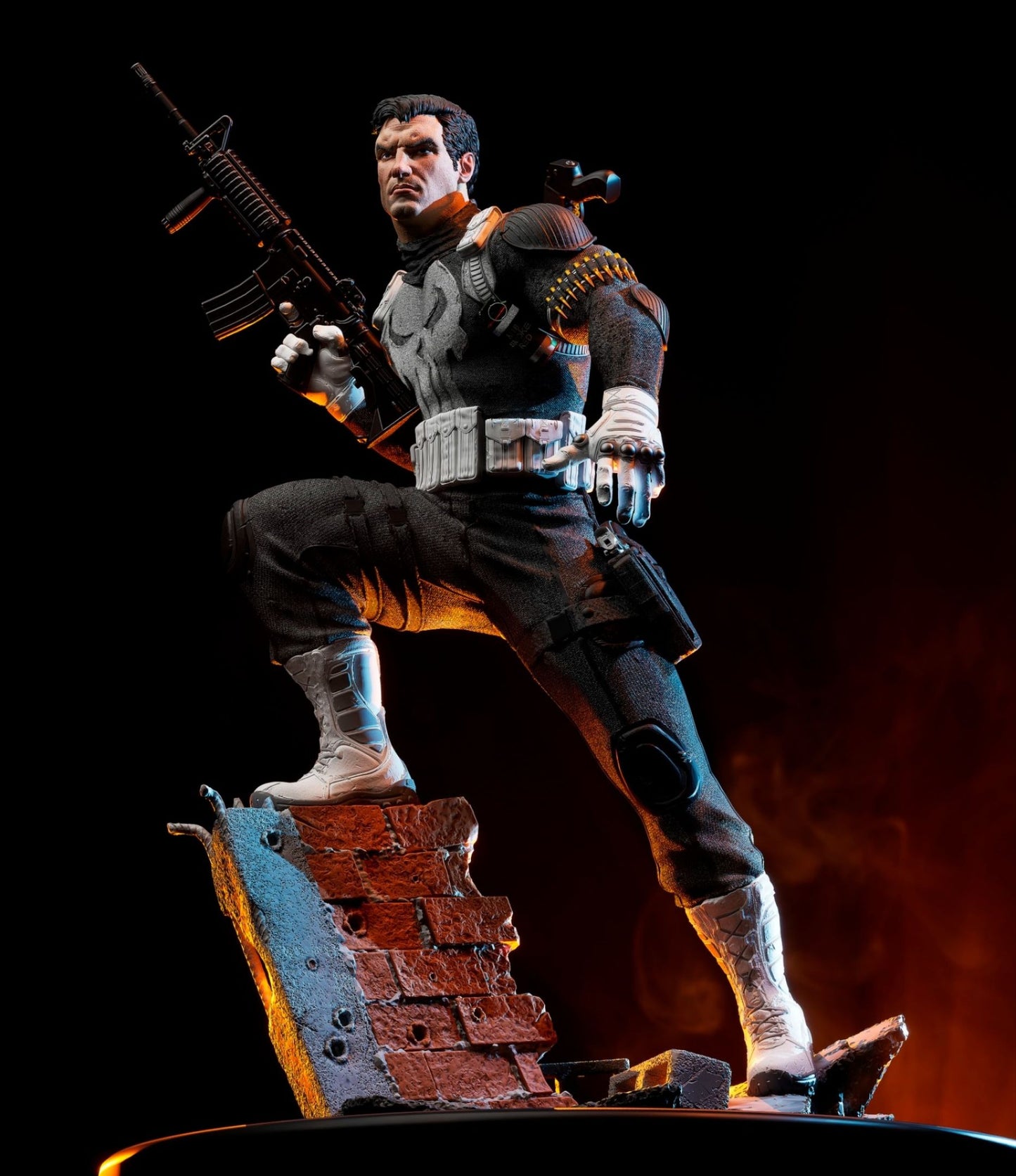 4094 Punisher - Marvel Comics - STL 3D Print Files