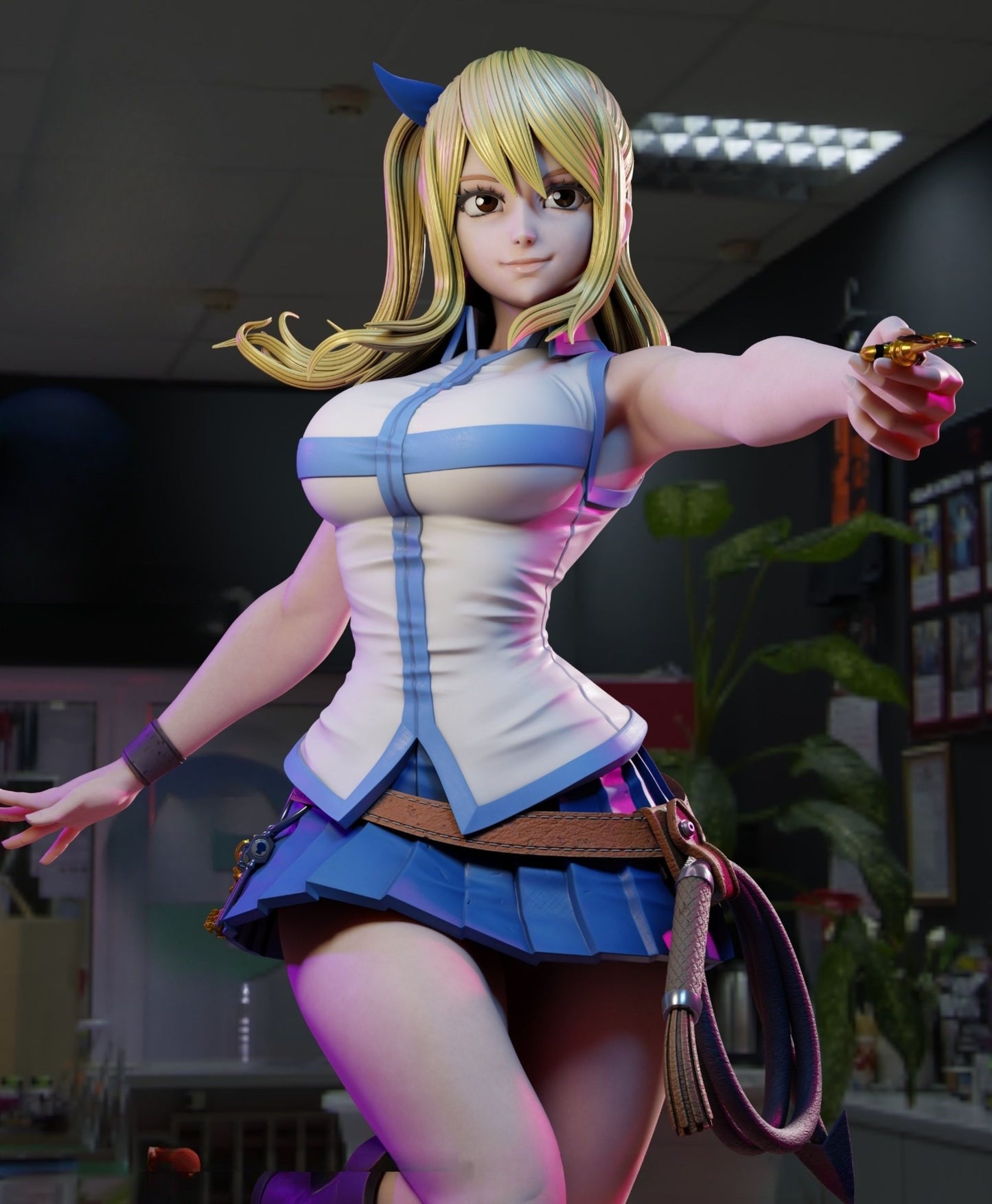 4105 Lucy Heartfilia NSFW - Fairy Tail - STL 3D Print Files