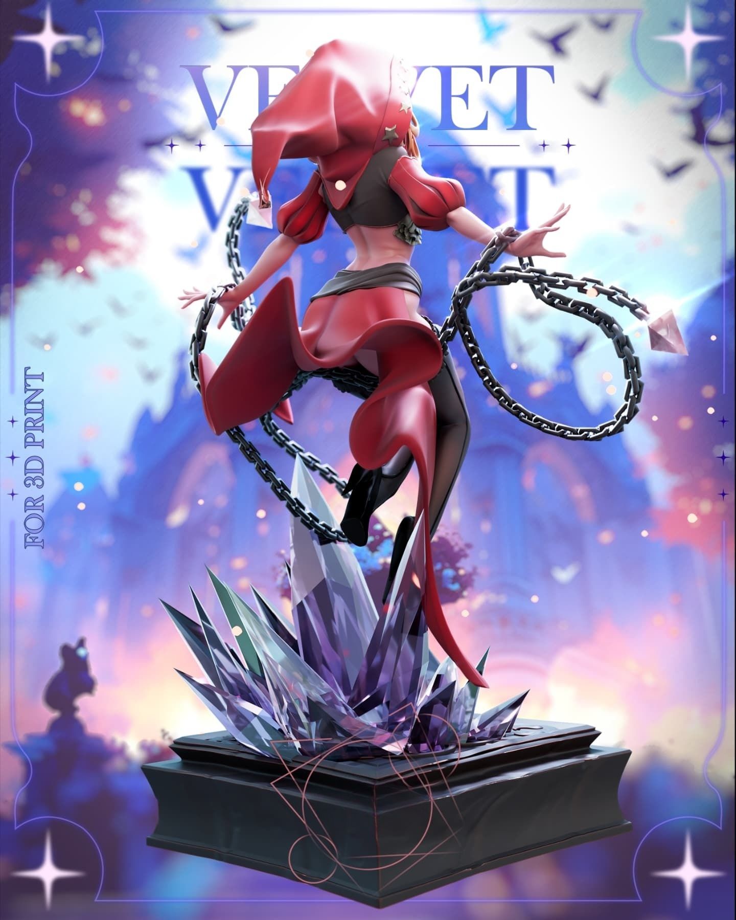 4129 Velvet NSFW - Odin Sphere - STL 3d Print Files