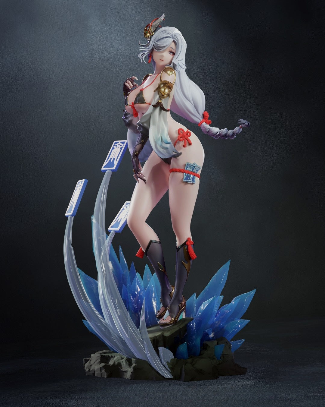 4154 Shenhe NSFW - Genshin Impact - STL 3D Print Files