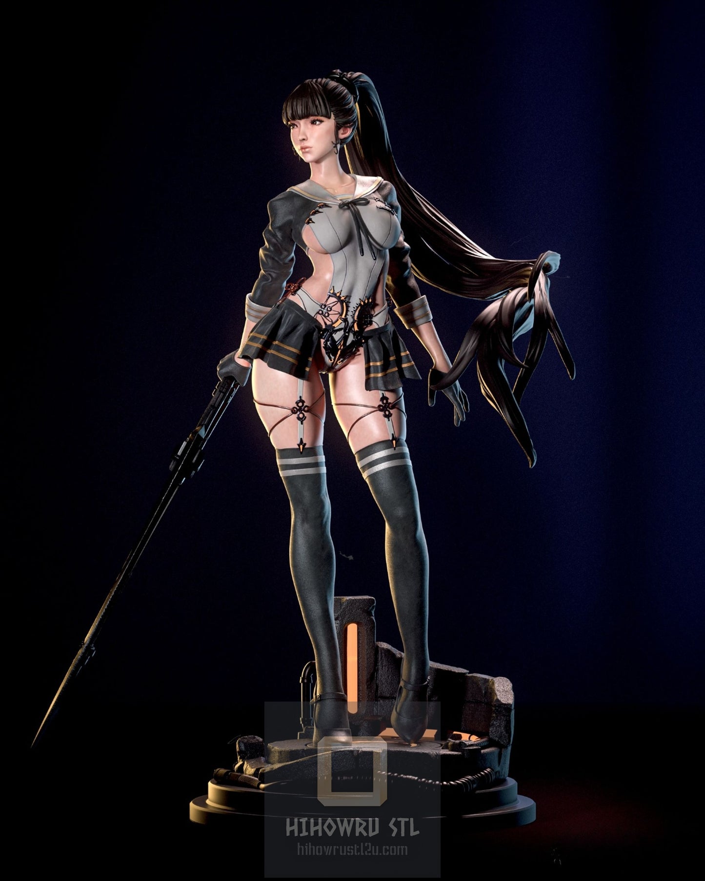 4324 EVE NSFW - Stellar Blade - STL 3D Print Files