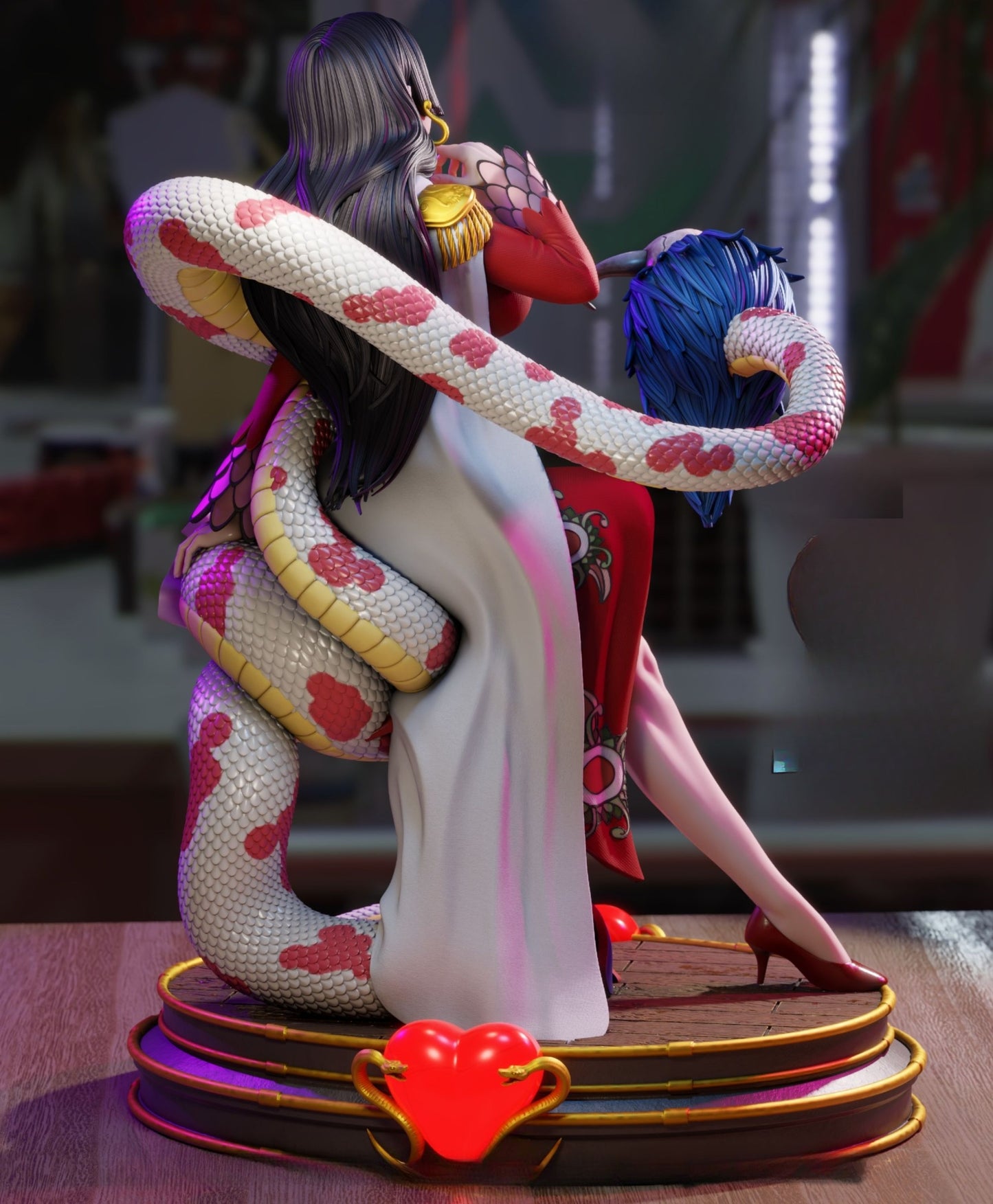 4303 Boa Hancock NSFW - One Piece - STL 3D Print Files
