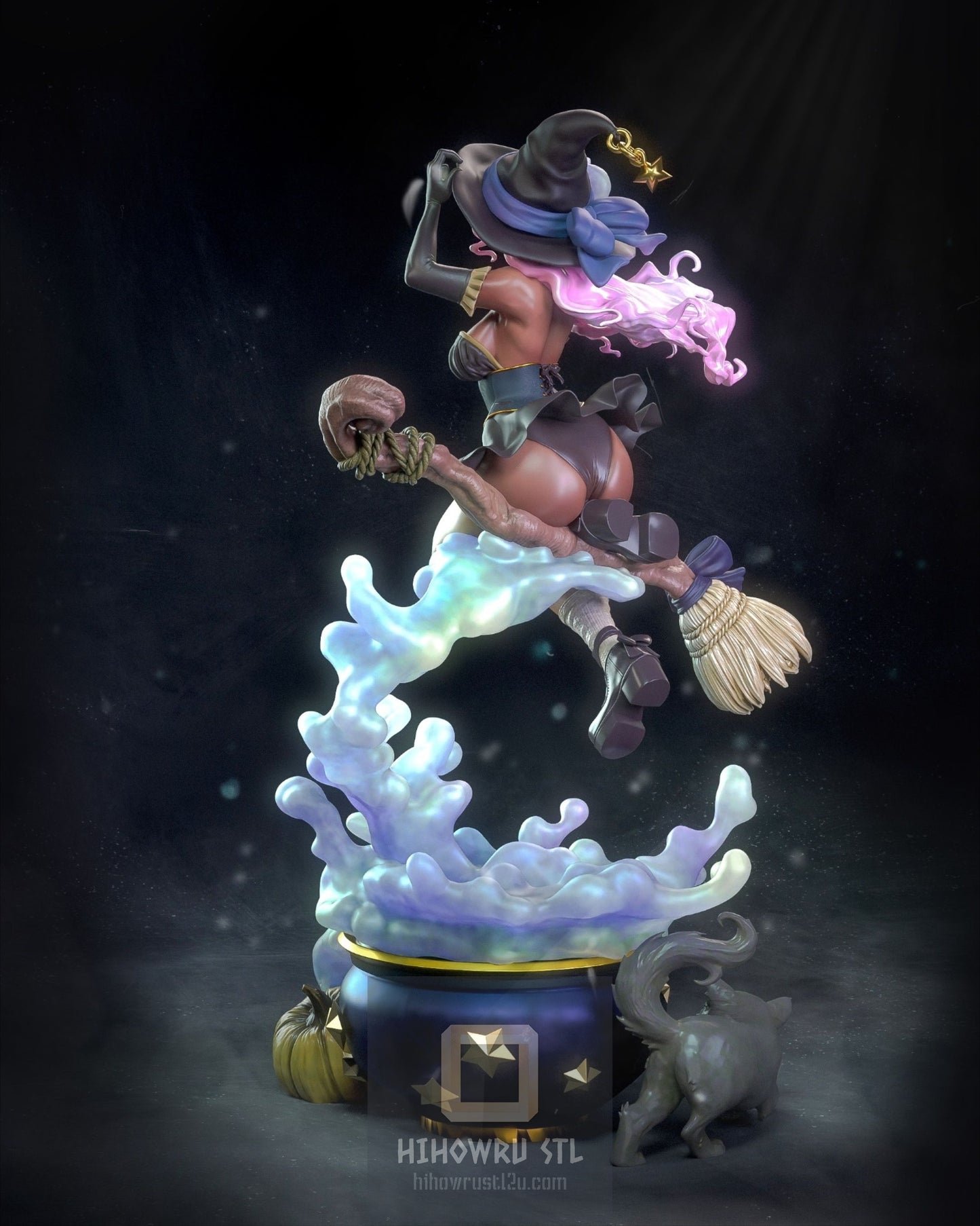 4505 Witch NSFW - STL 3D Print Files