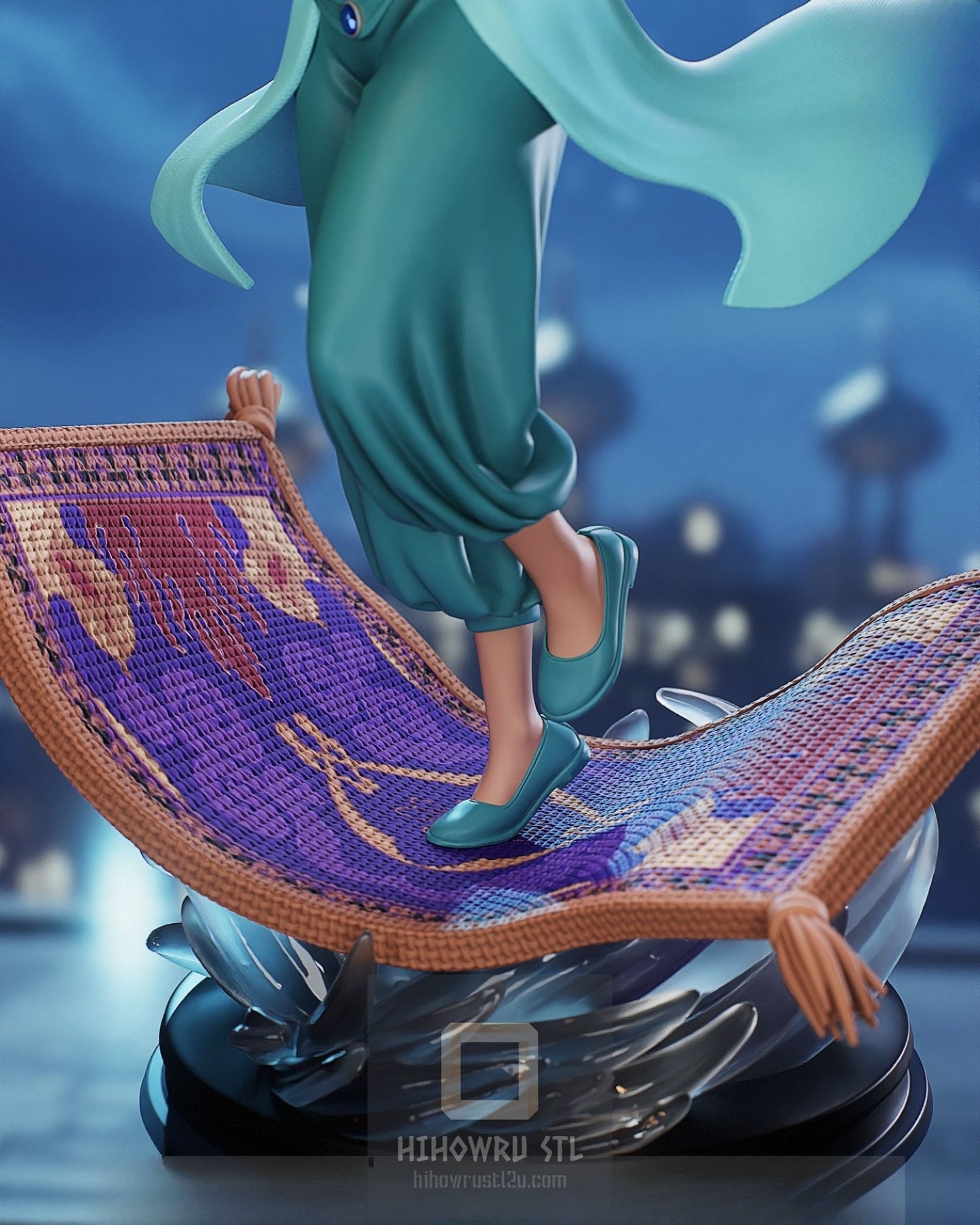 4564 Jasmine NSFW - Aladdin - STL 3D Print Files