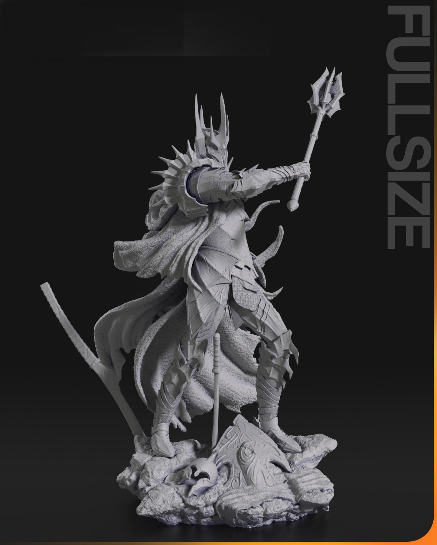 2719 Sauron - The Lord of the Rings - STL 3D Print Files