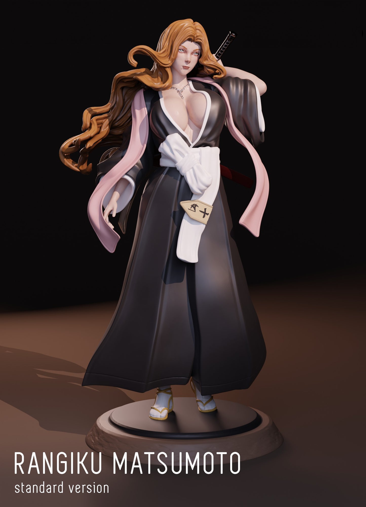 2304 Rangiku Matsumoto NSFW - Bleach - STL 3D Print Files