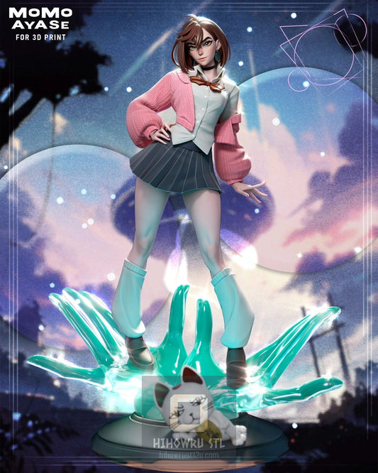 4506 Momo Ayase - Dandadan - STL 3D Print Files
