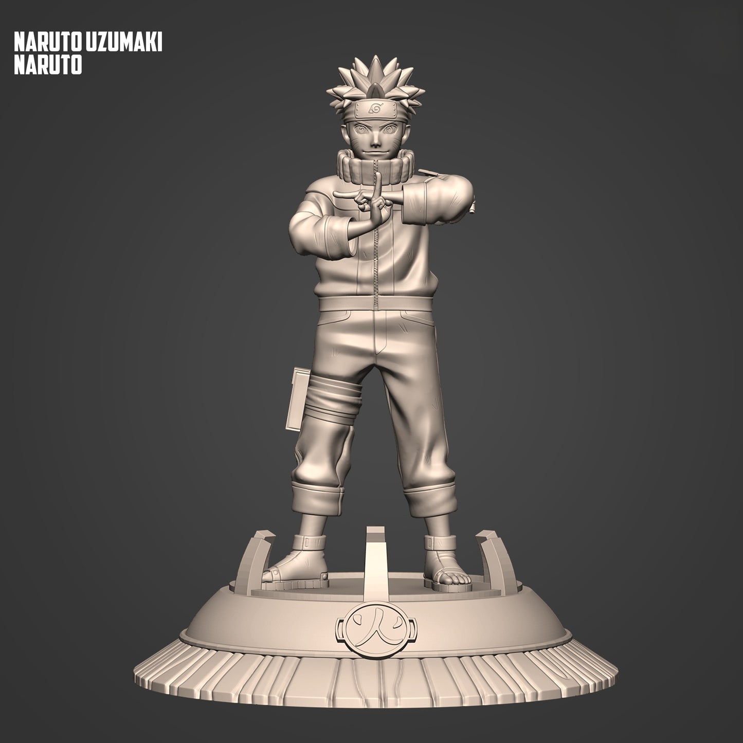 1727 Naruto Uzumaki - Naruto - STL 3D Print Files