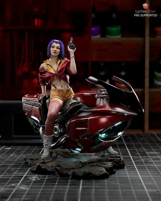 4008 Faye Valentine - Cowboy Bebop - STL 3D Print Files