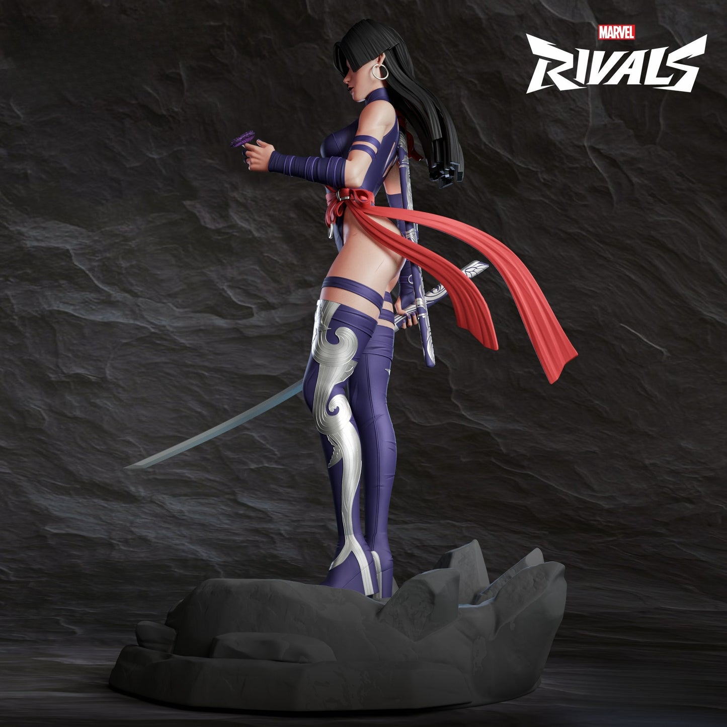 3572 Psylocke - Marvel Rivals - STL 3D Print Files