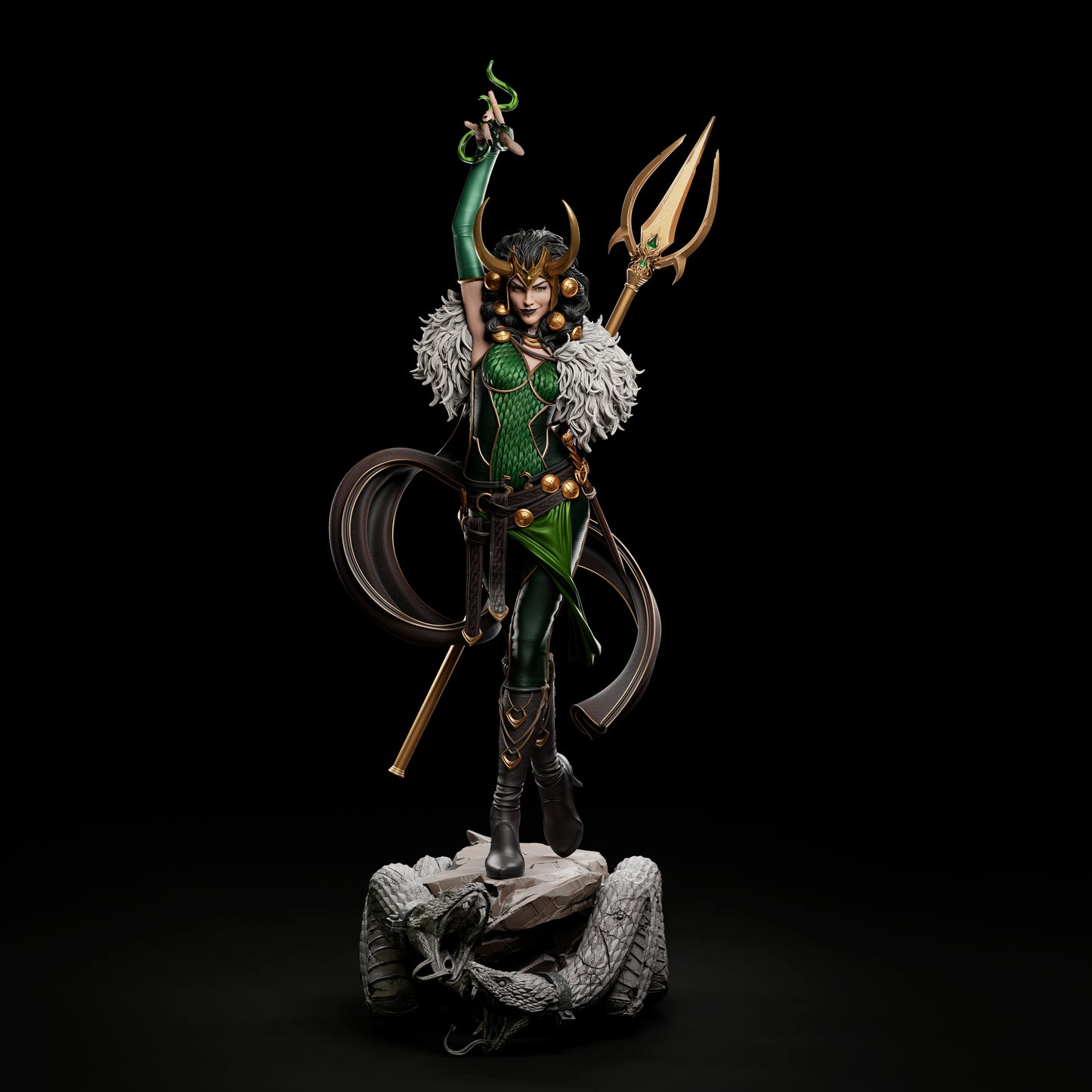 1706 Lady Loki - Marvel Comics - STL 3D Print Files