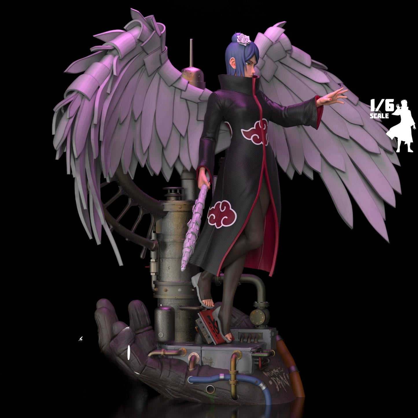 3178 Konan - Naruto - STL 3D Print Files