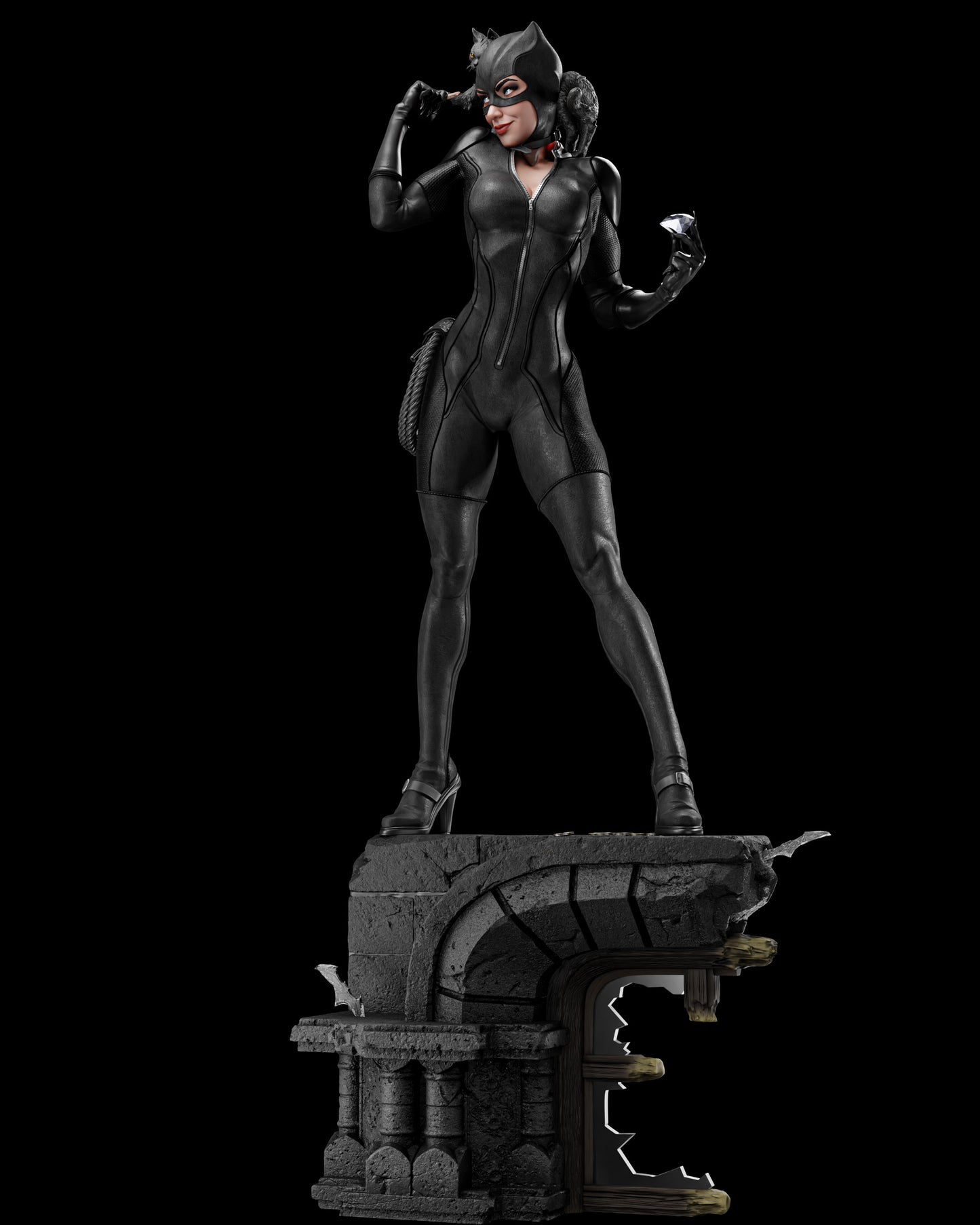 2098 Catwoman - DC COMICS - STL 3D Print Files