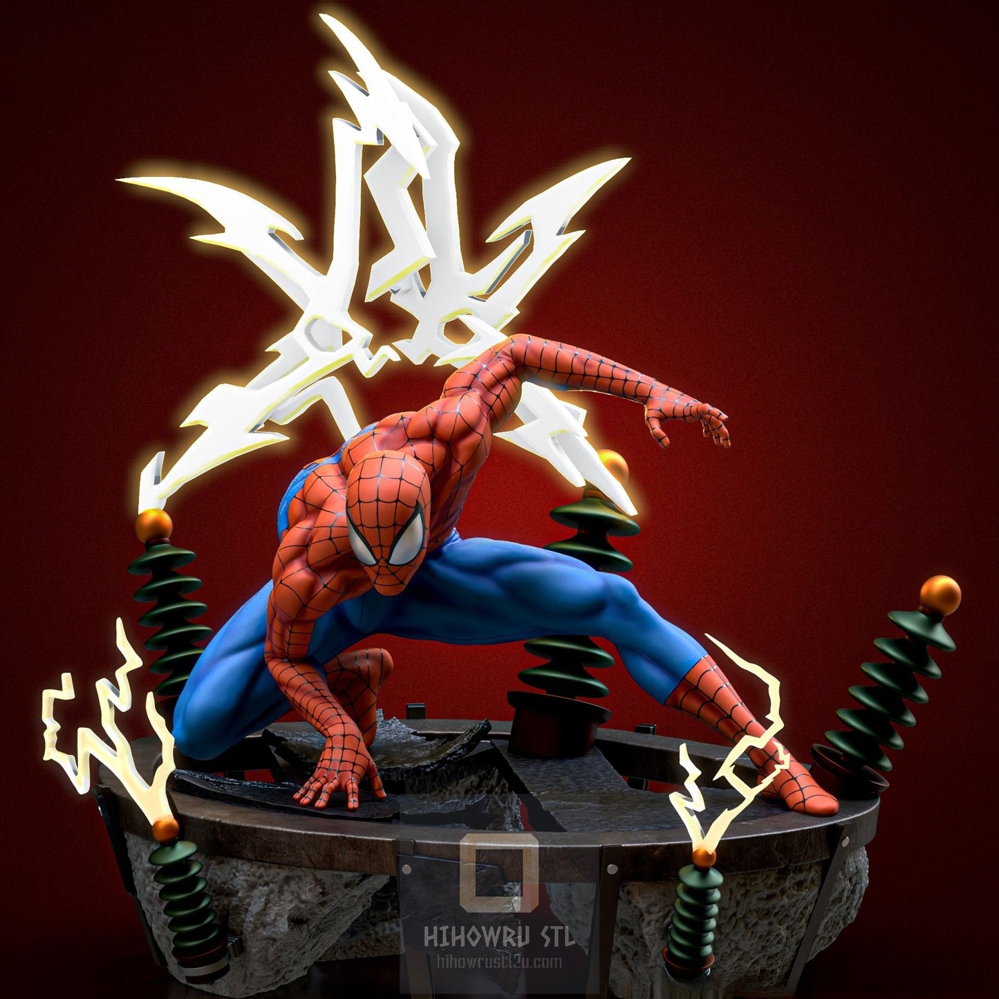 4340 Spider-Man - Marvel Comics - STL 3D Print Files
