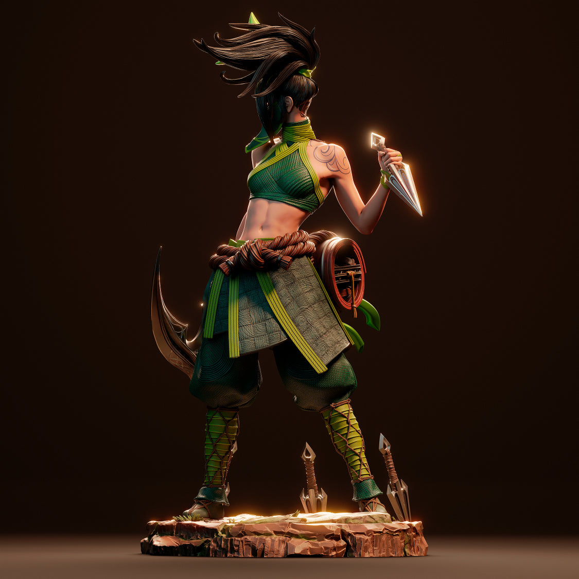 3612 Akali - League of Legends - STL 3D Print Files