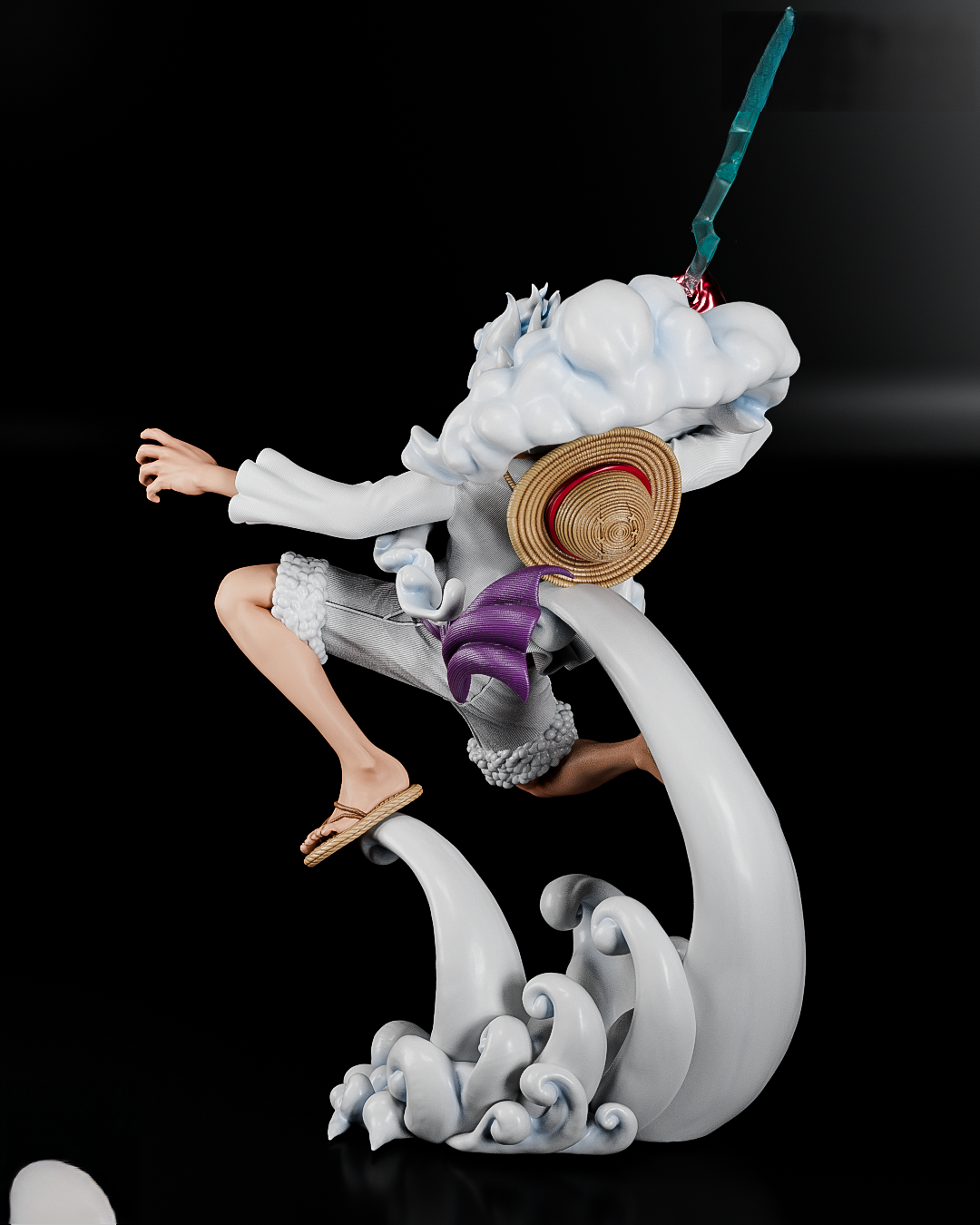 1958 Luffy Gear 5 - One Piece - STL 3D Print Files