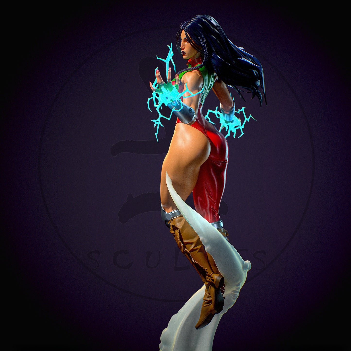 3521 Sarah Rainmaker NSFW - GEN 13 - STL 3D Print Files