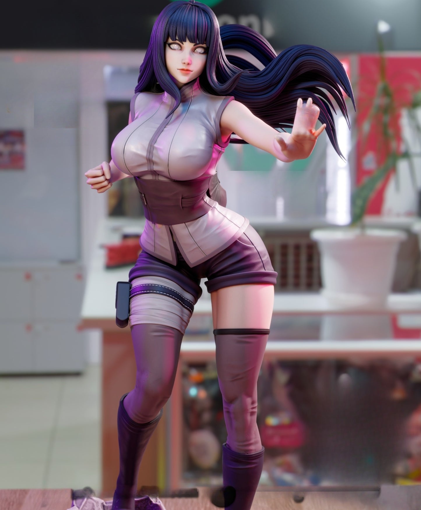 3523 Hinata Hyuga NSFW - Naruto - STL 3D Print Files