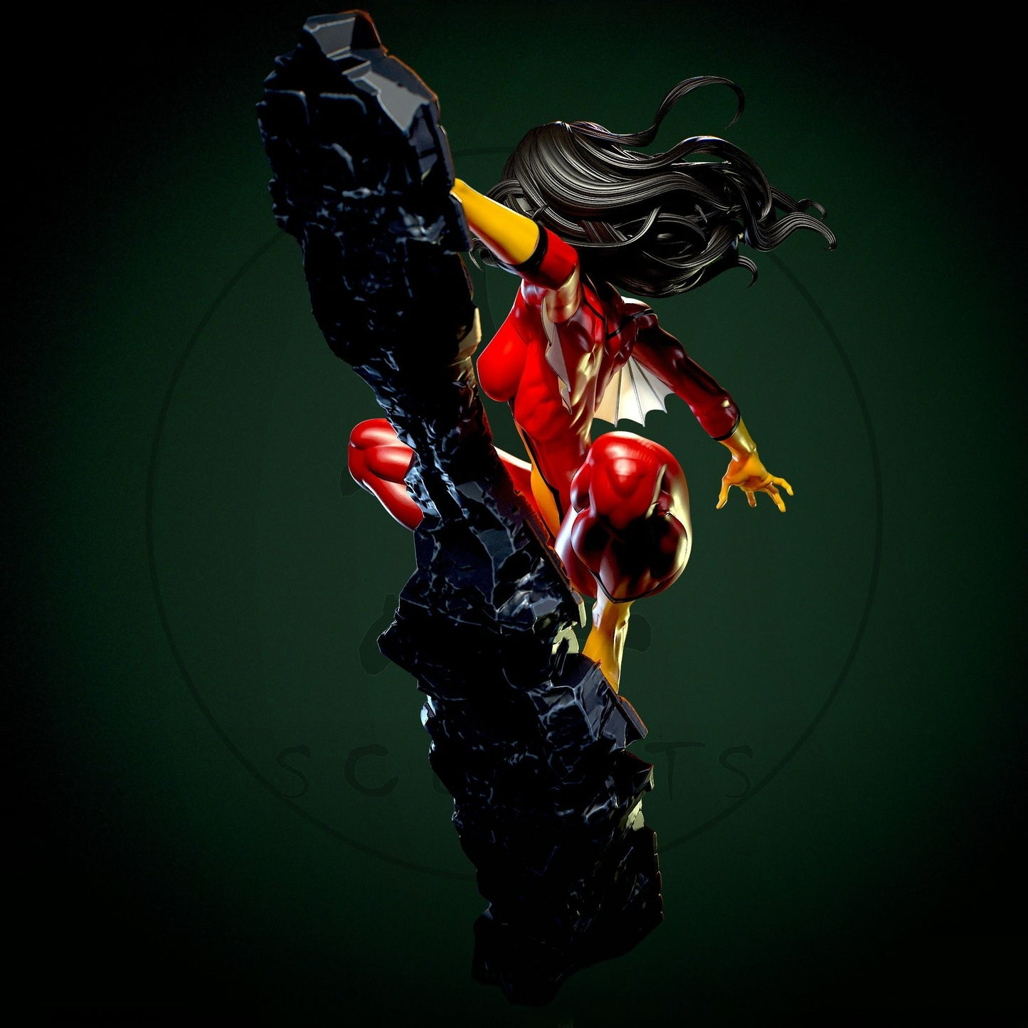3637 Spider-Woman NSFW - Marvel Comics - STL 3D Print Files
