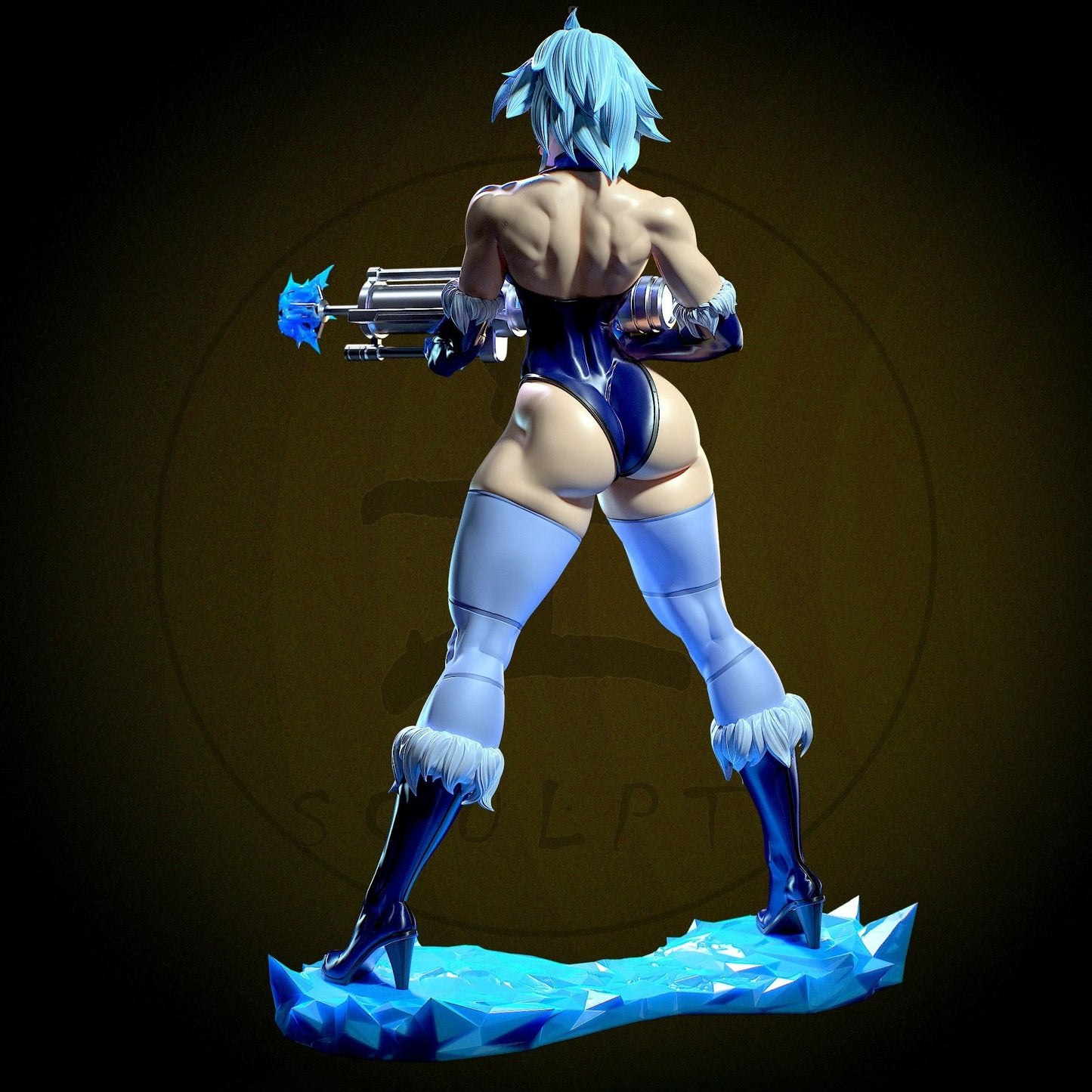 3638 Killer Frost NSFW - DC COMICS - STL 3D Print Files