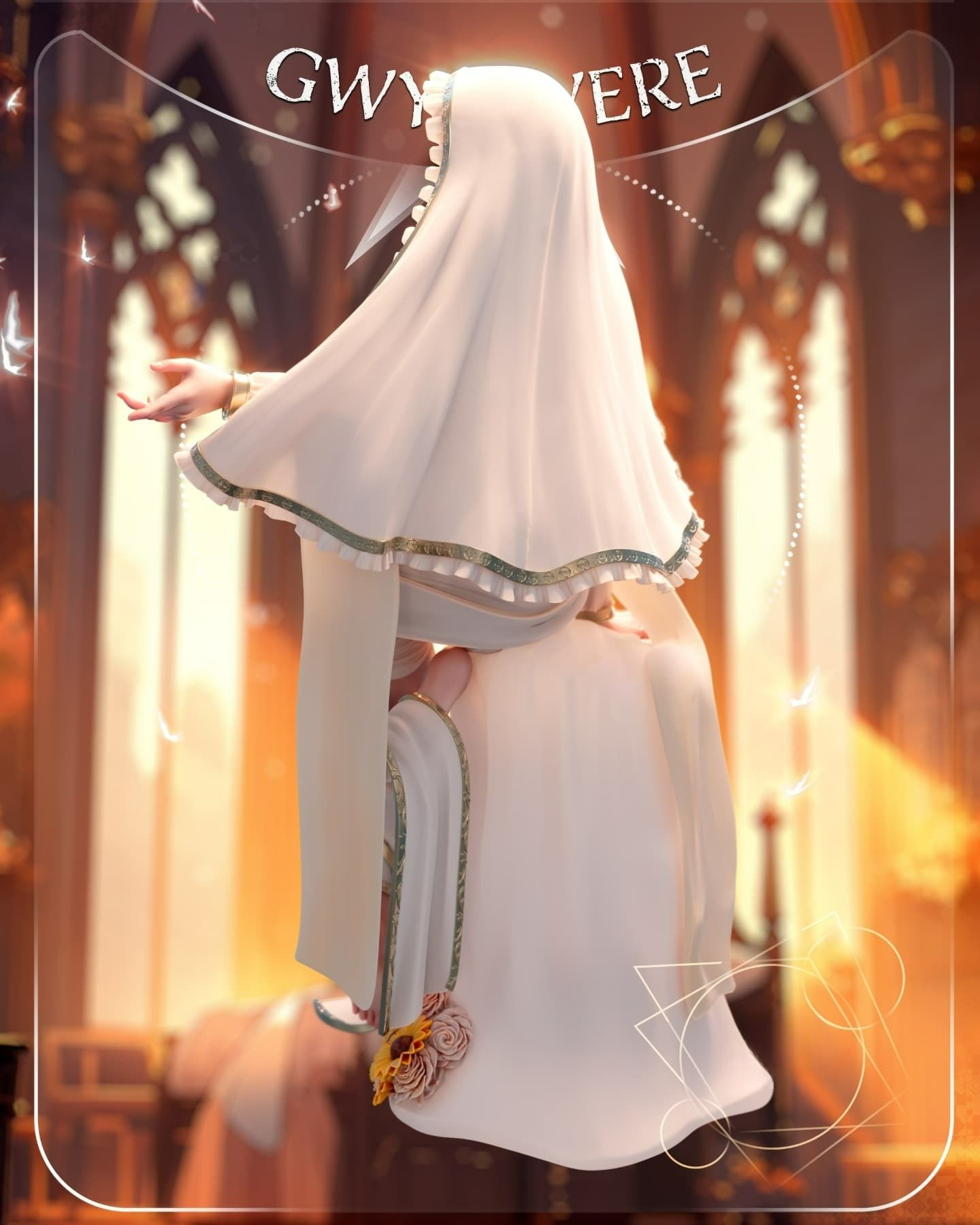 3722 Gwynevere NSFW - Dark Souls - STL 3D Print Files