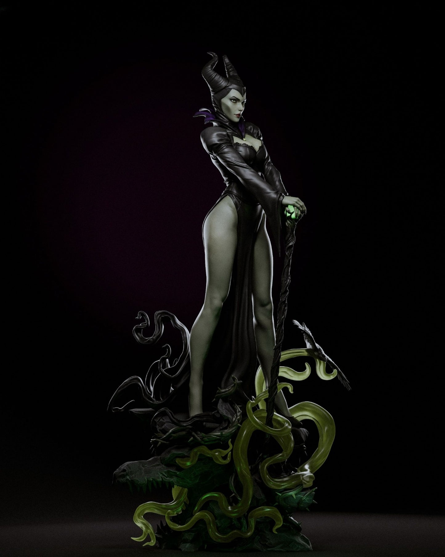 3813 Maleficent - STL 3D Print Files
