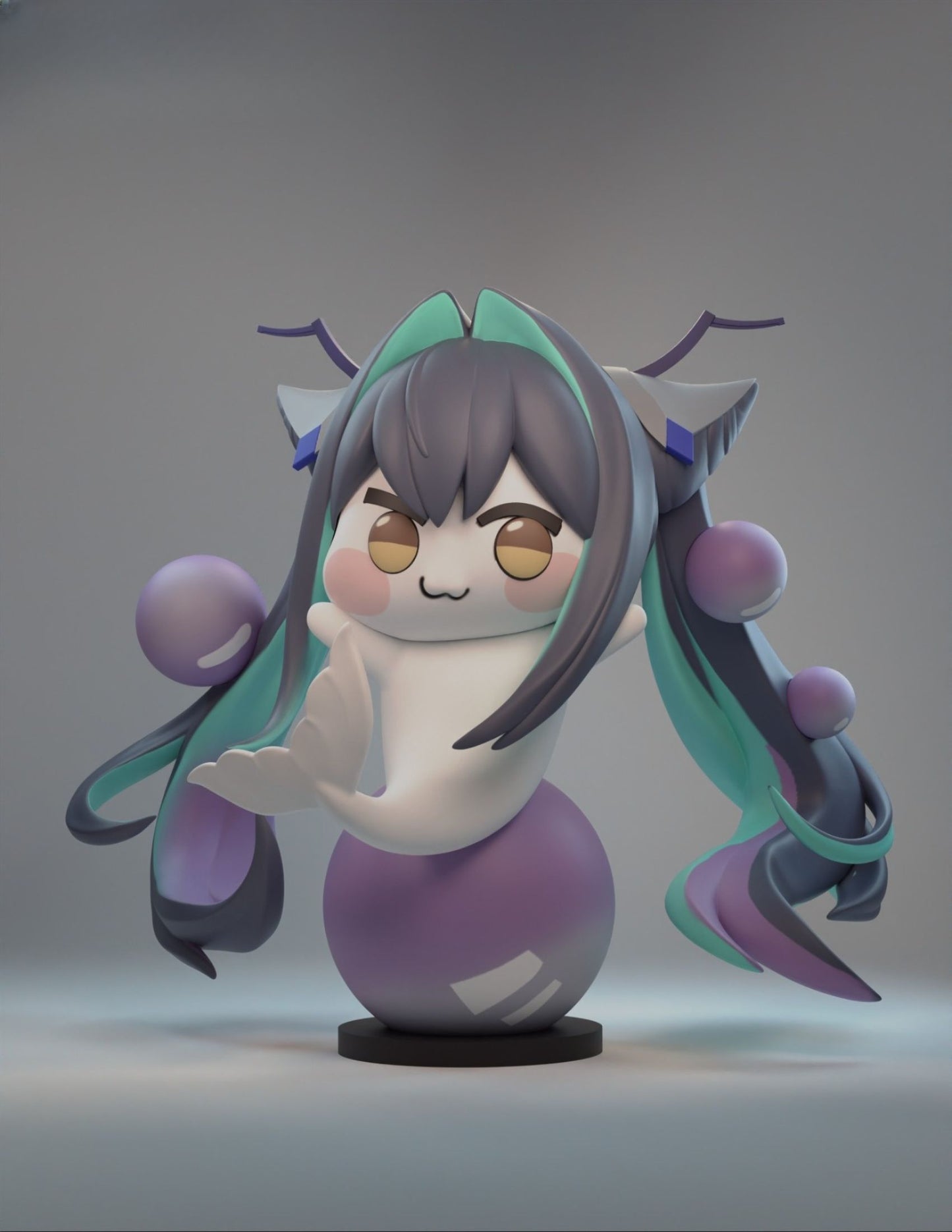 3989 Little Mermaid- Nikke Goddess of Victory - STL 3D Print Files