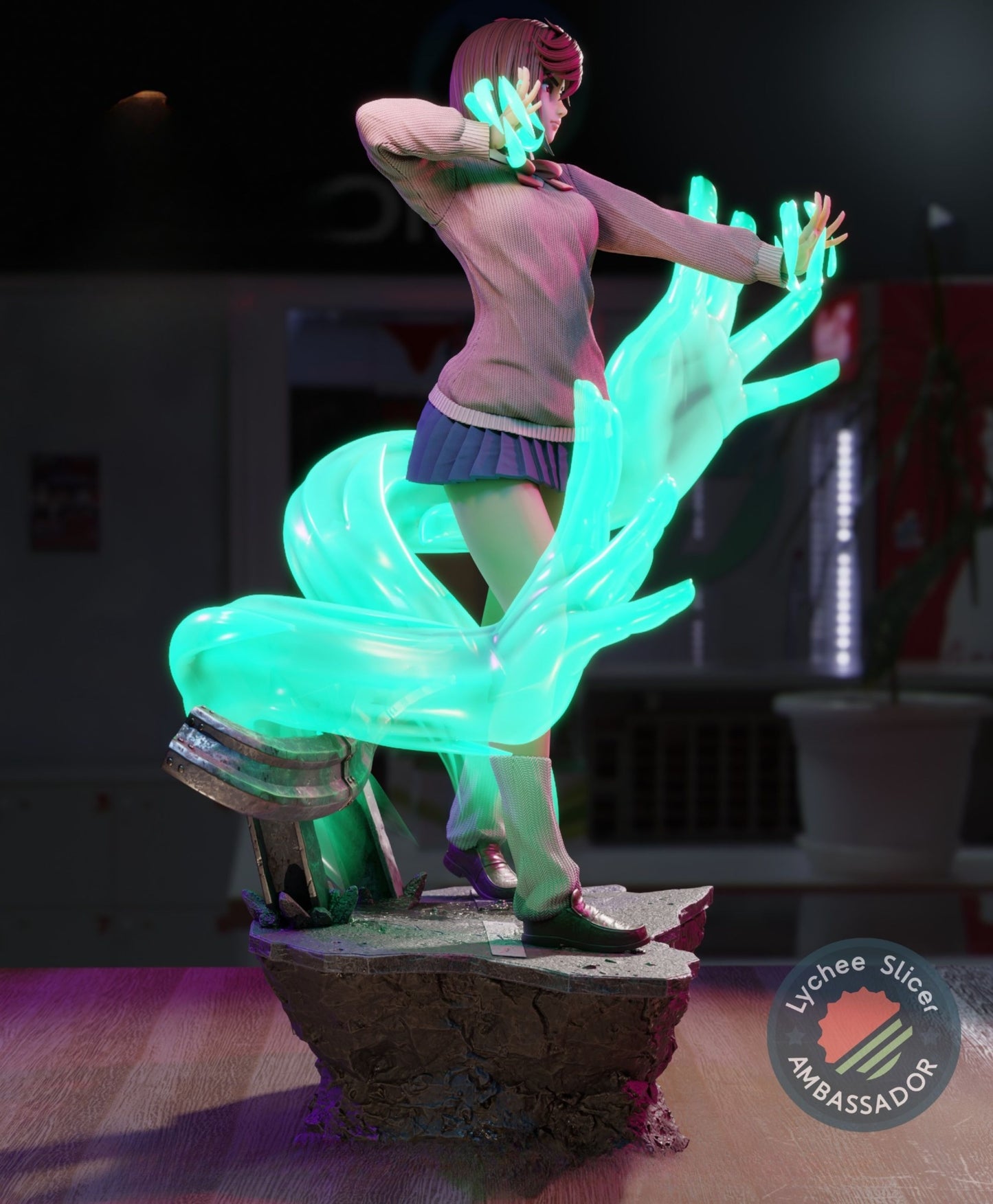 4027 Momo Ayase - Dandadan - STL 3D Print Files