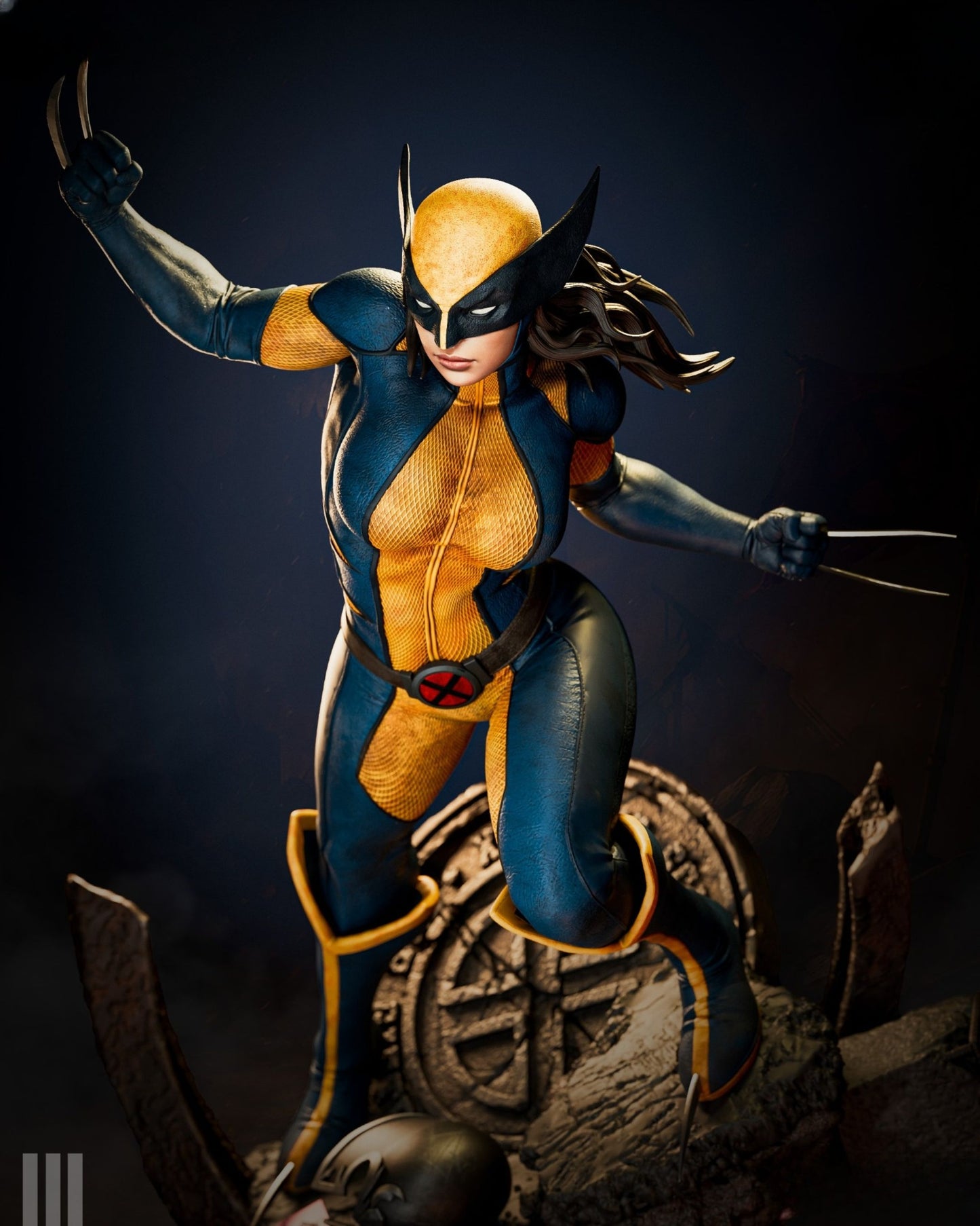 4054 X-23 - X-men - STL 3D Print Files