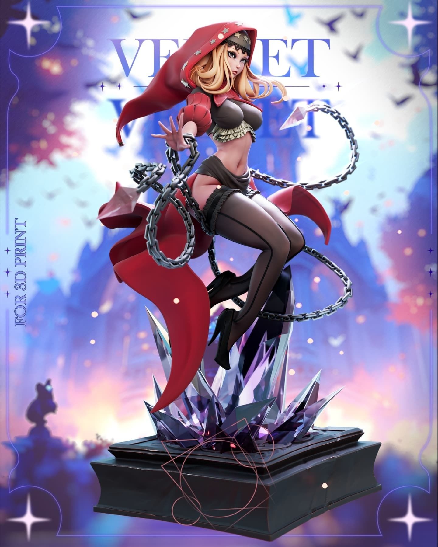 4129 Velvet NSFW - Odin Sphere - STL 3d Print Files