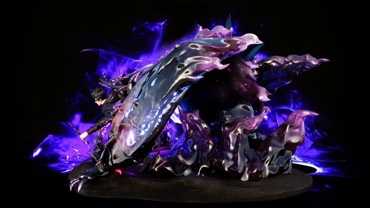 4199 Sung Jinwoo Diorama - Solo Leveling - STL 3D Print Files