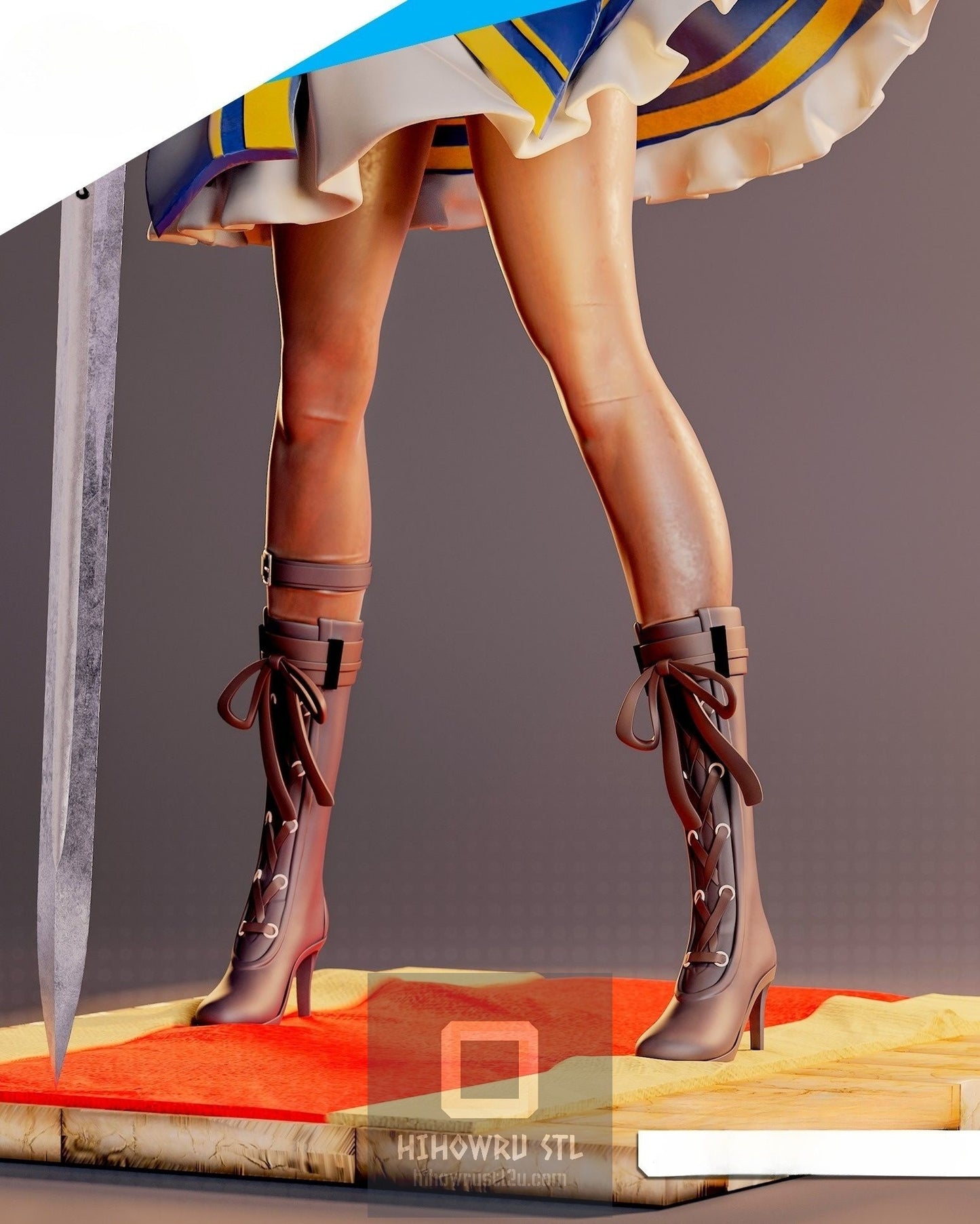 4329 Saber - Fate/stay night - STL 3D Print Files