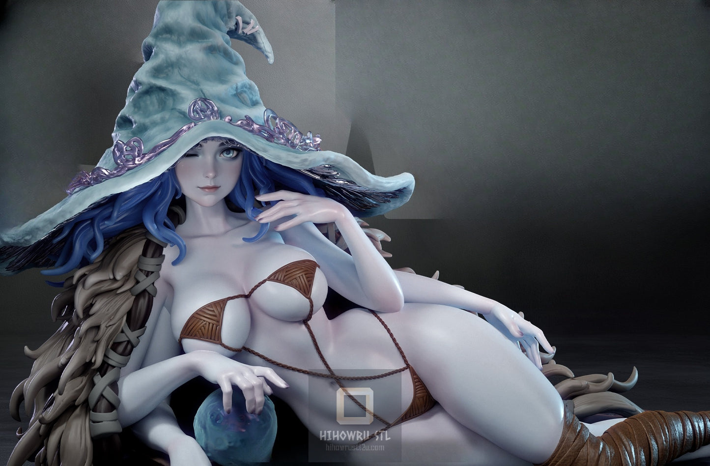 4490 Ranni the Witch NSFW - Elden Ring - STL 3D Print Files