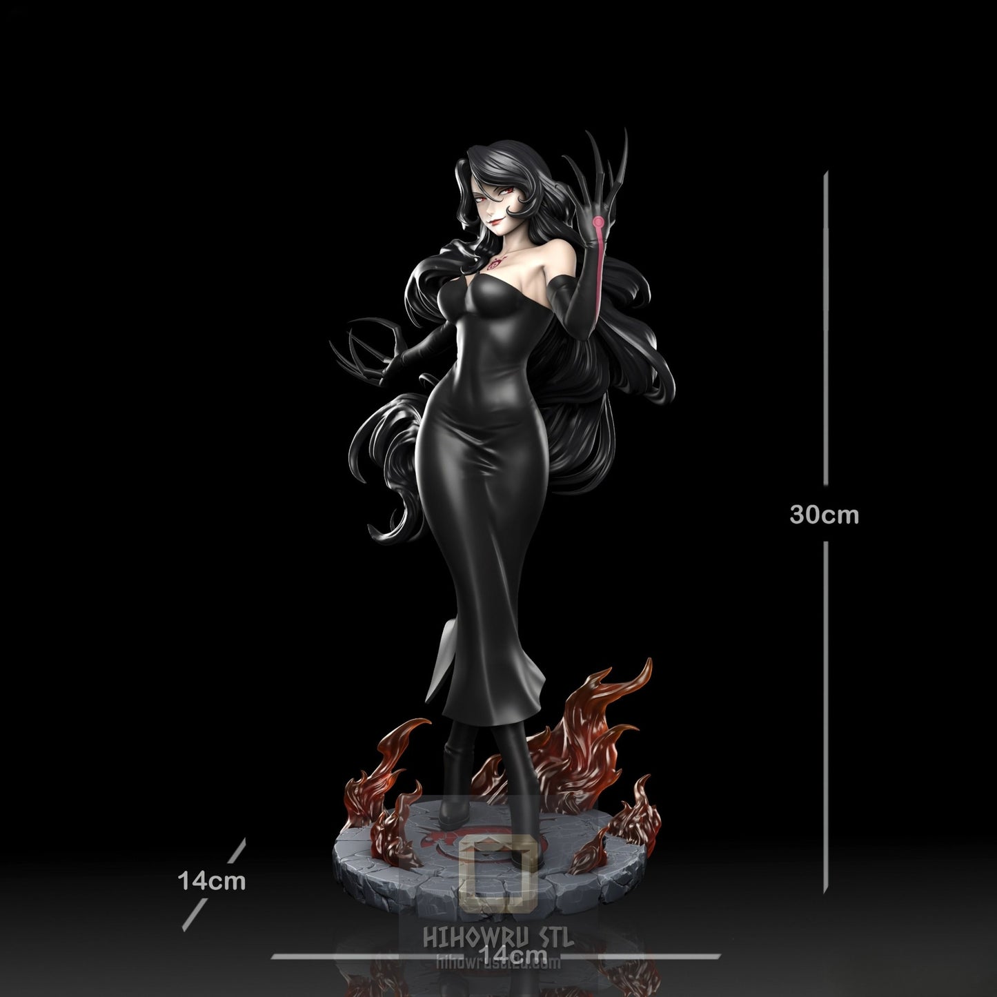 5045 Lust - Fullmetal Alchemist - STL 3D Print Files