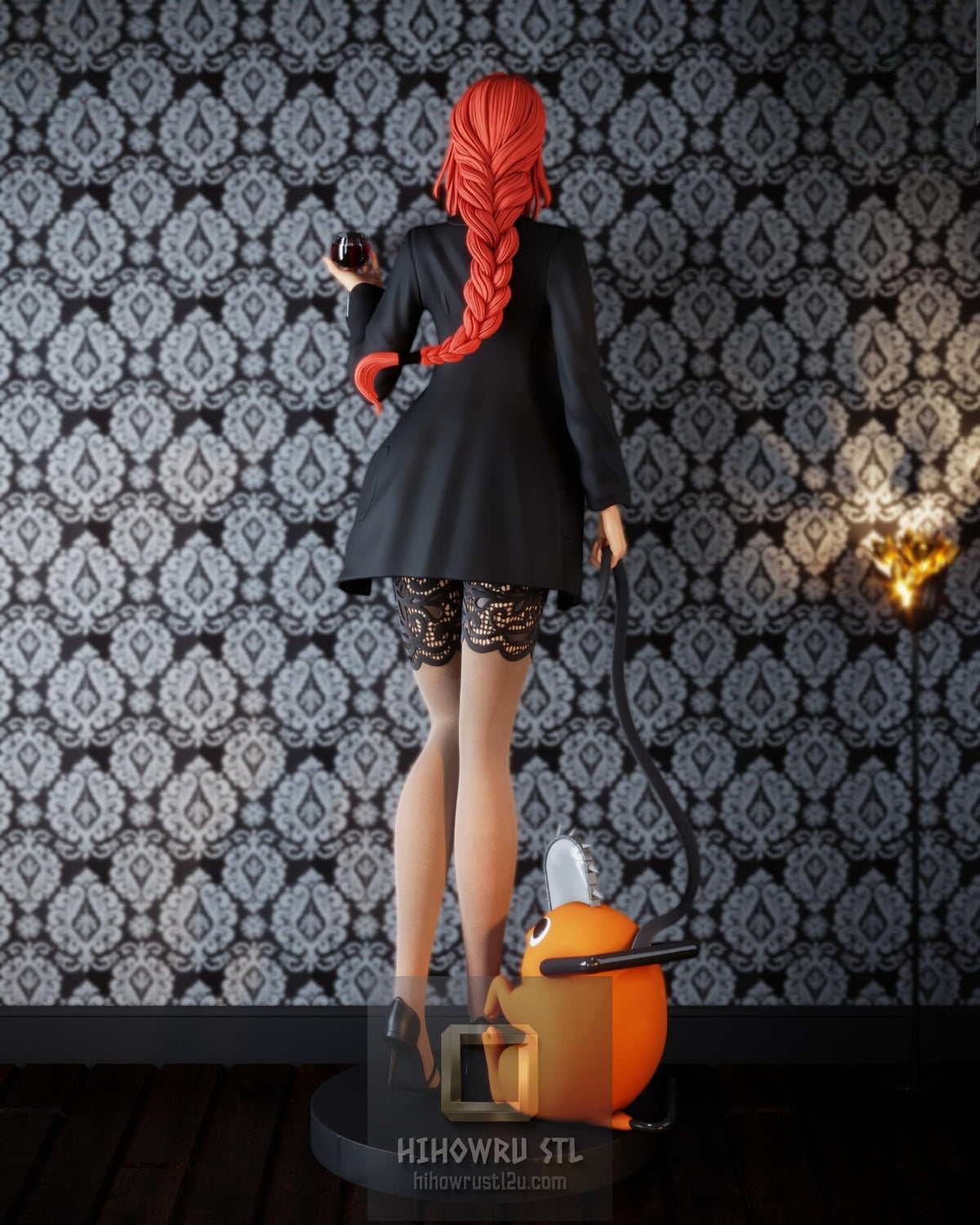 5549 Makima - Chainsaw Man - STL 3D Print Files