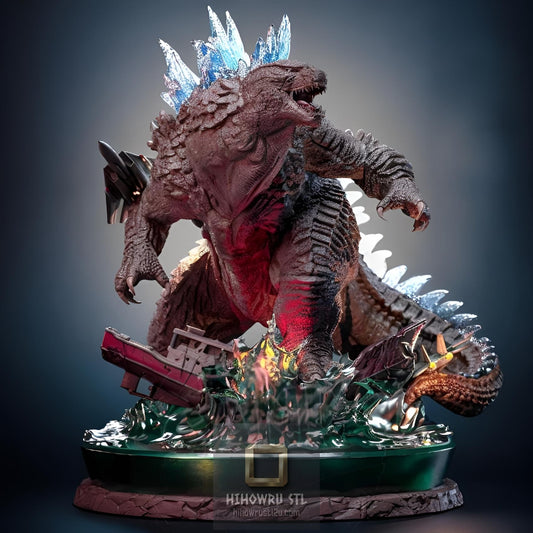 5604 Godzilla - STL 3D Print Files