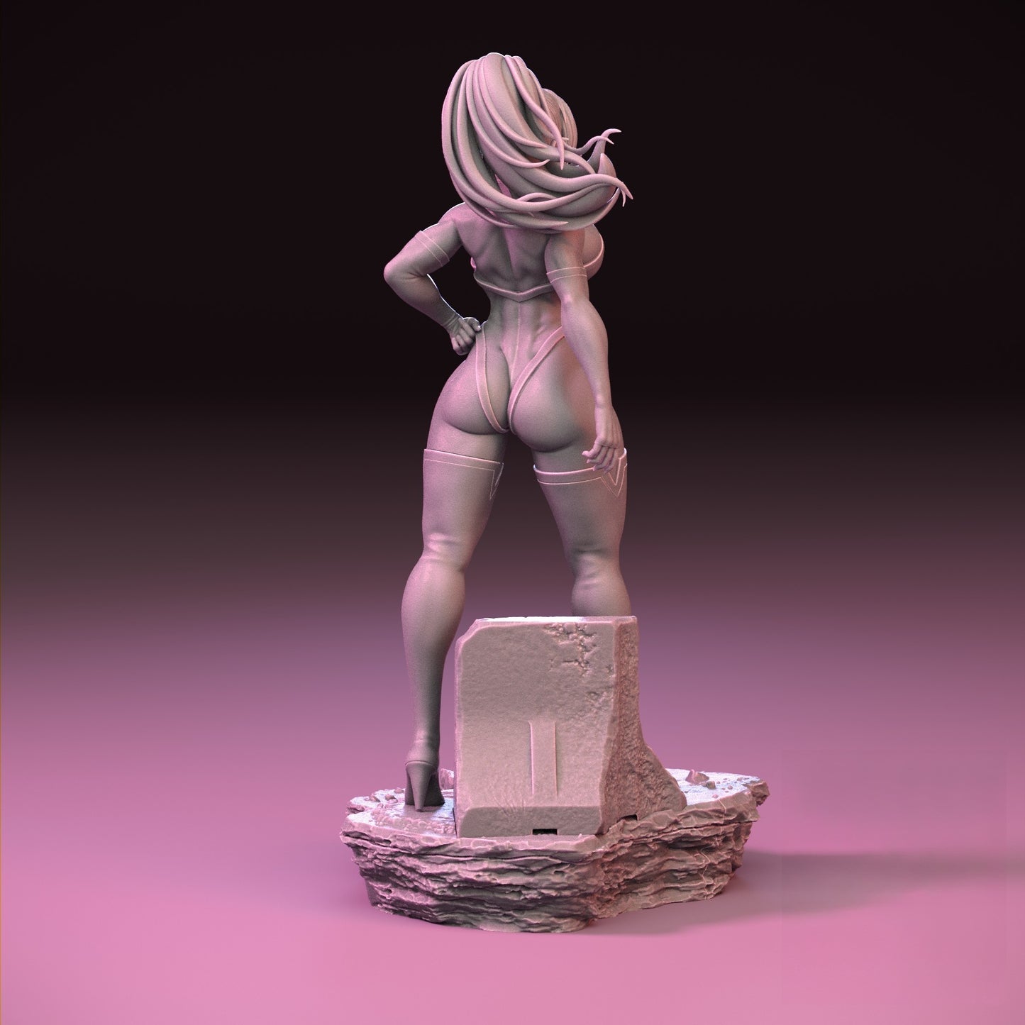 2033 Evil Superwoman NSFW - DC Comics - STL 3D Print Files