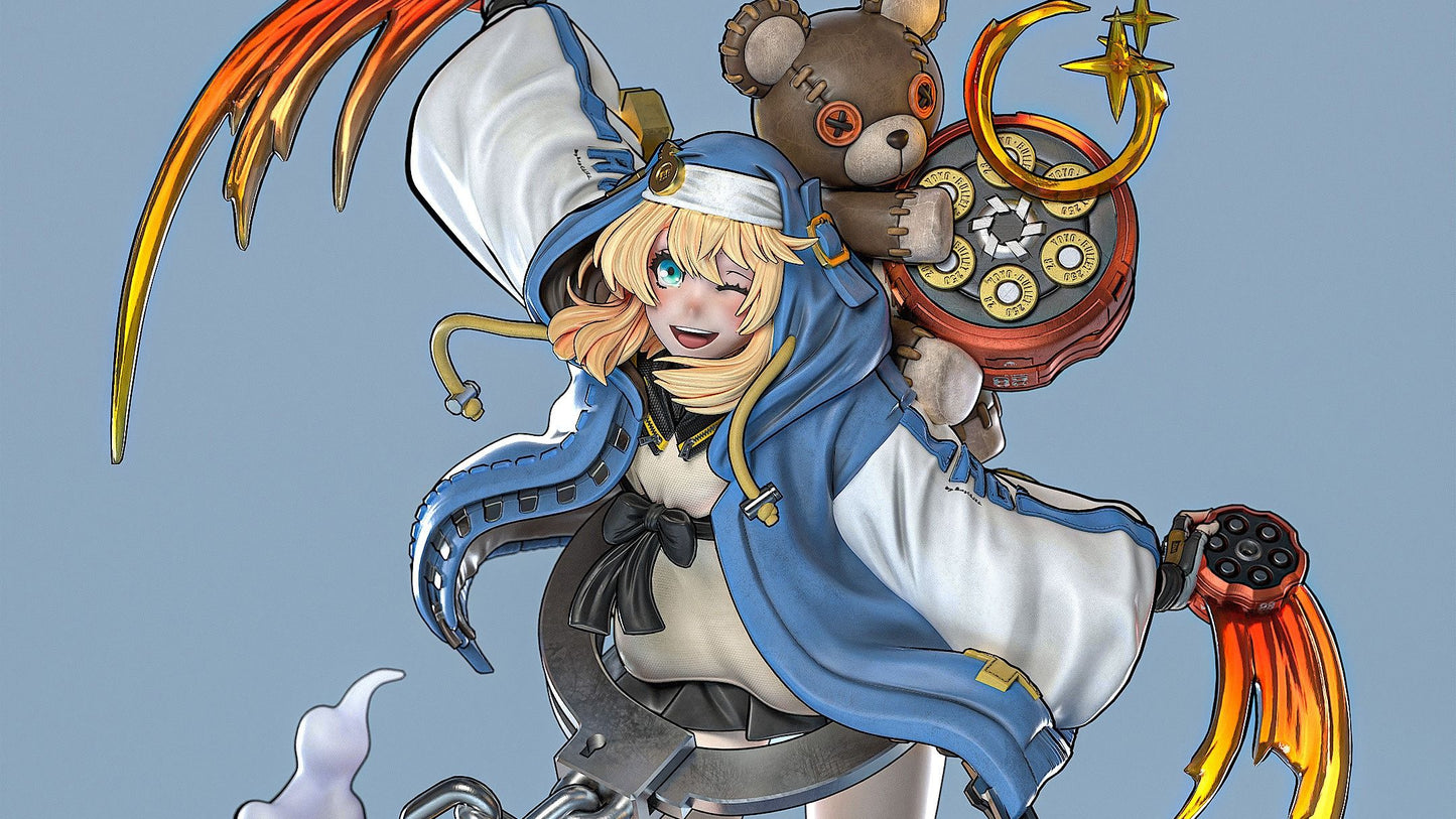4144 Bridget - Guilty Gear - STL 3D Print Files
