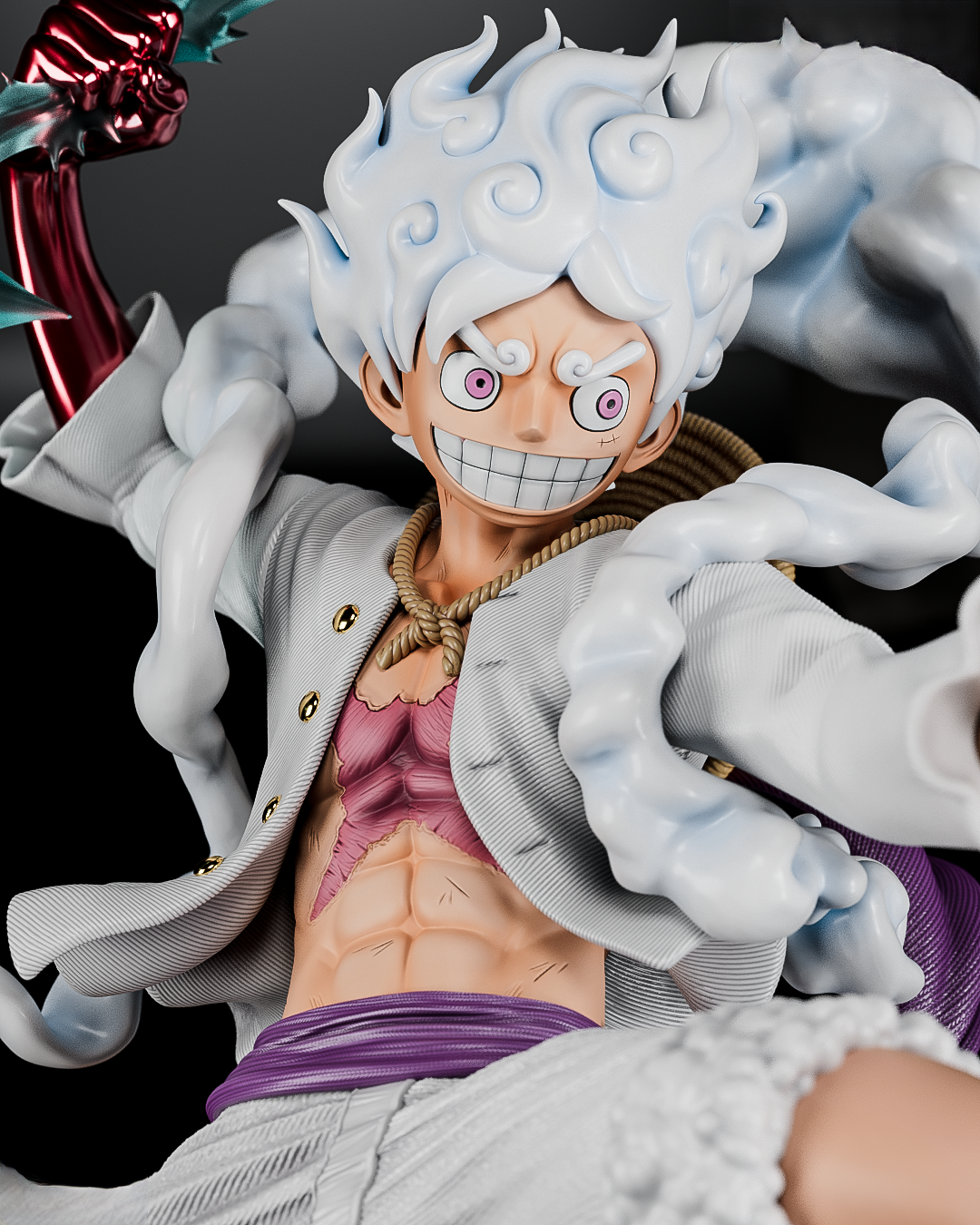 1958 Luffy Gear 5 - One Piece - STL 3D Print Files