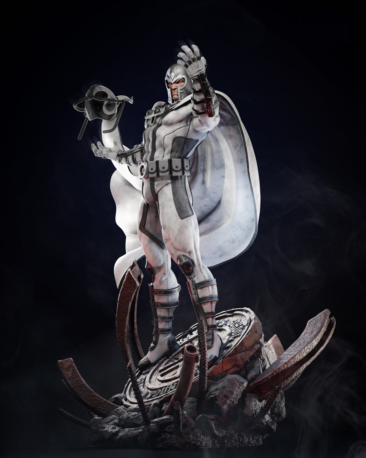 1733 Magneto - X-Men - STL 3D Print Files