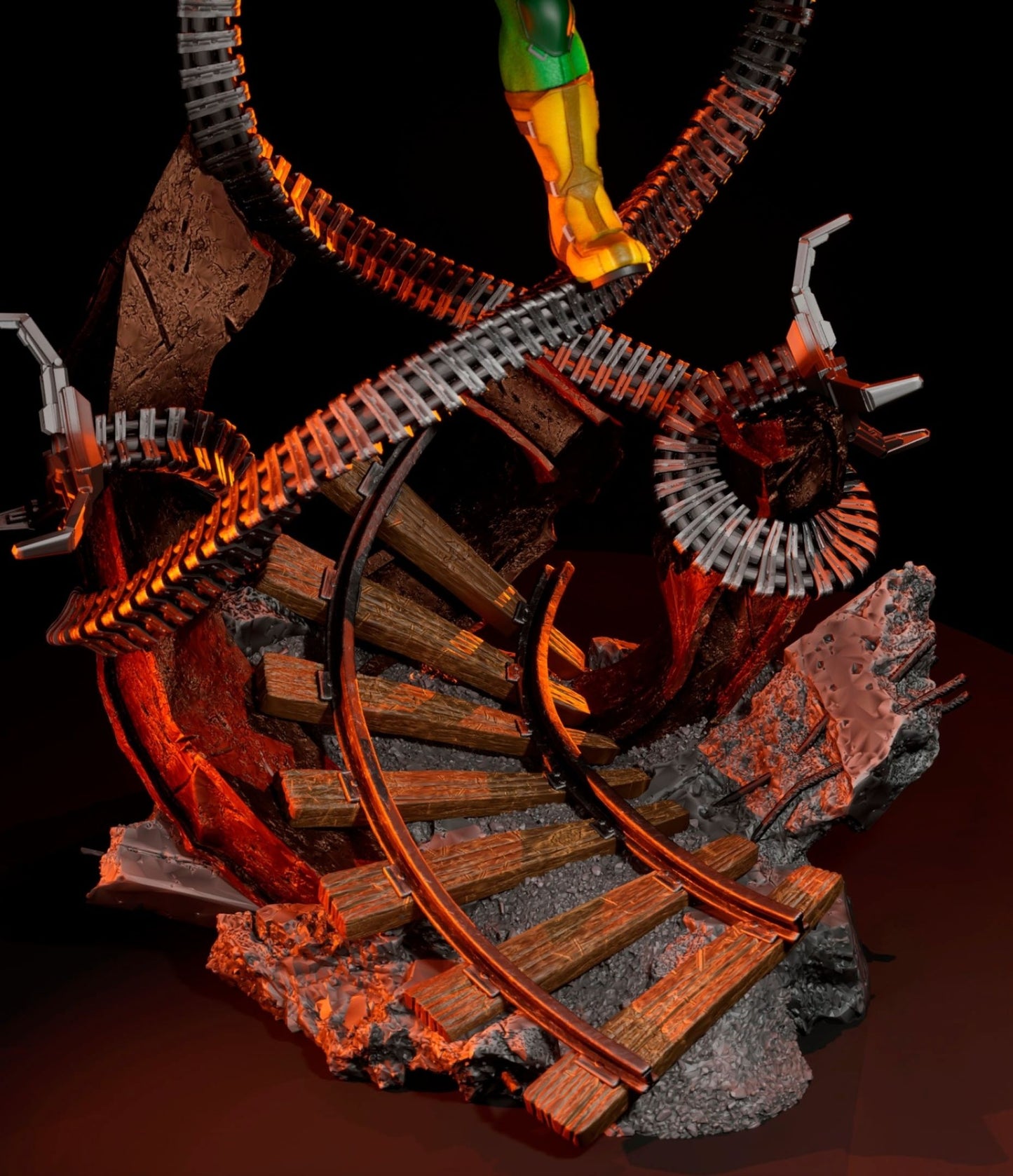 4222 Dr. Octopus - Spider-Man - STL 3D Print Files