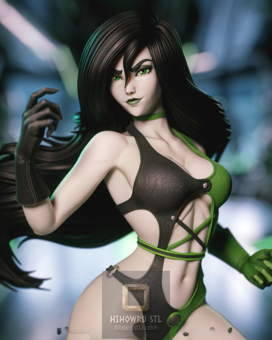 4916 Shego - Kim Possible - STL 3D Print Files