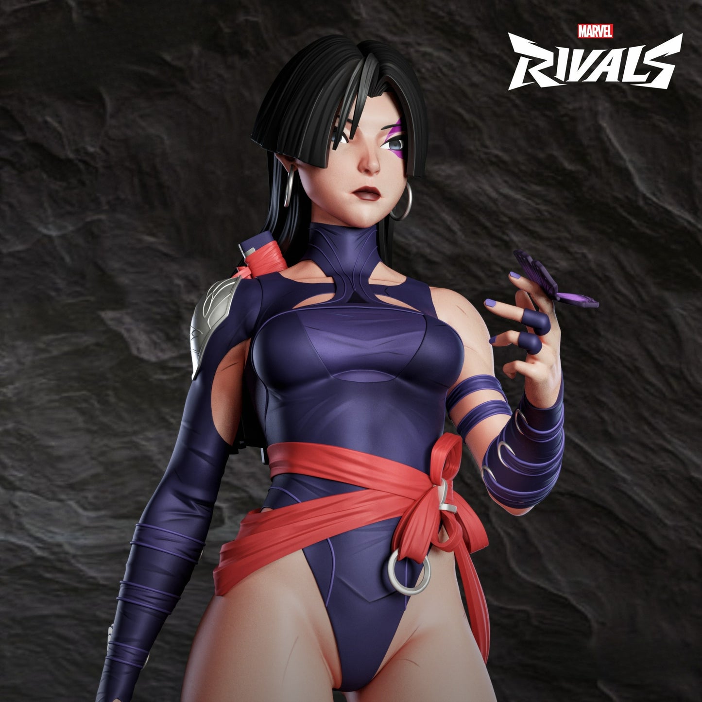 3572 Psylocke - Marvel Rivals - STL 3D Print Files