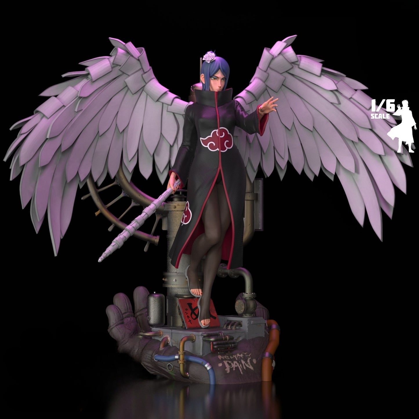 3178 Konan - Naruto - STL 3D Print Files