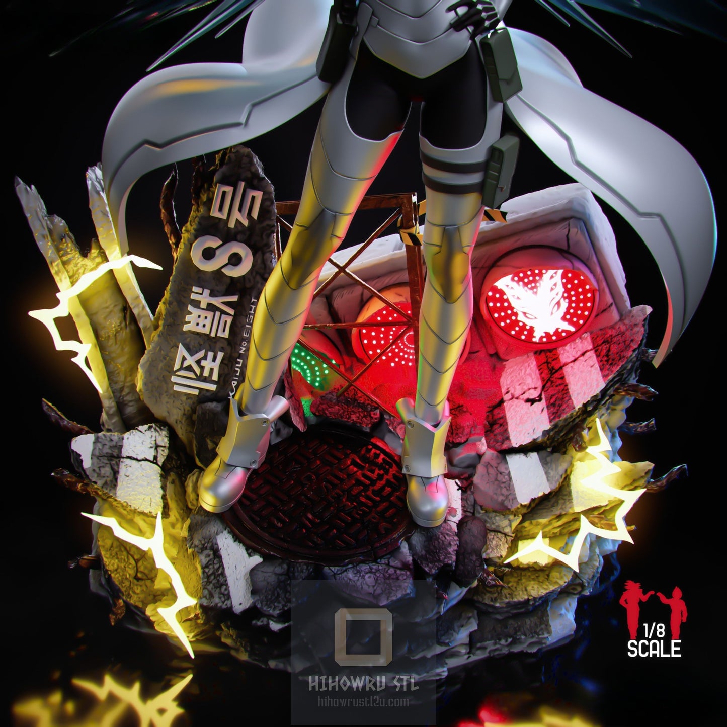 4593 Kikoru Shinomiya - Kaiju No. 8 - STL 3D Print Files