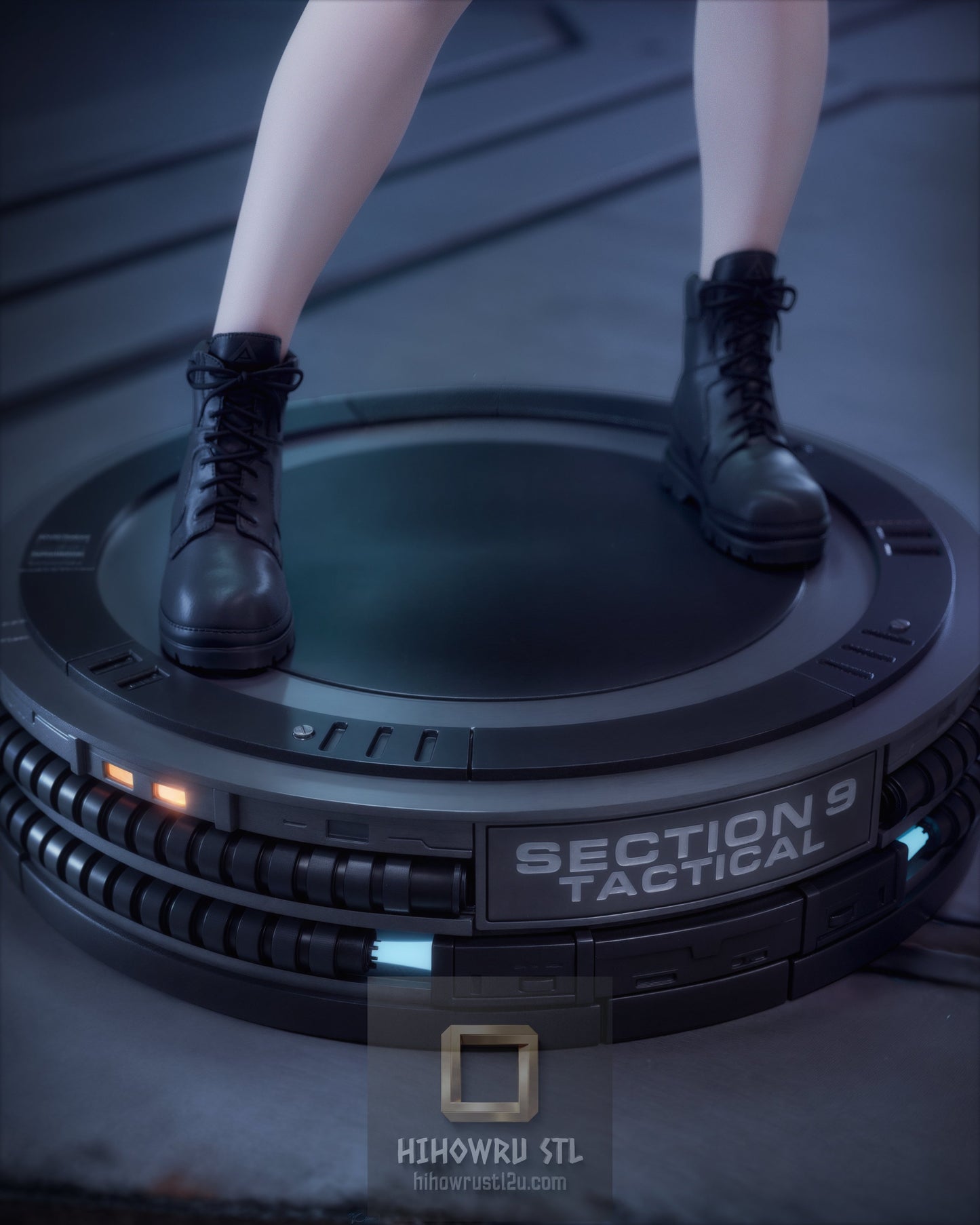 5151 Motoko Kusanagi - Ghost in the Shell - STL 3D Print Files